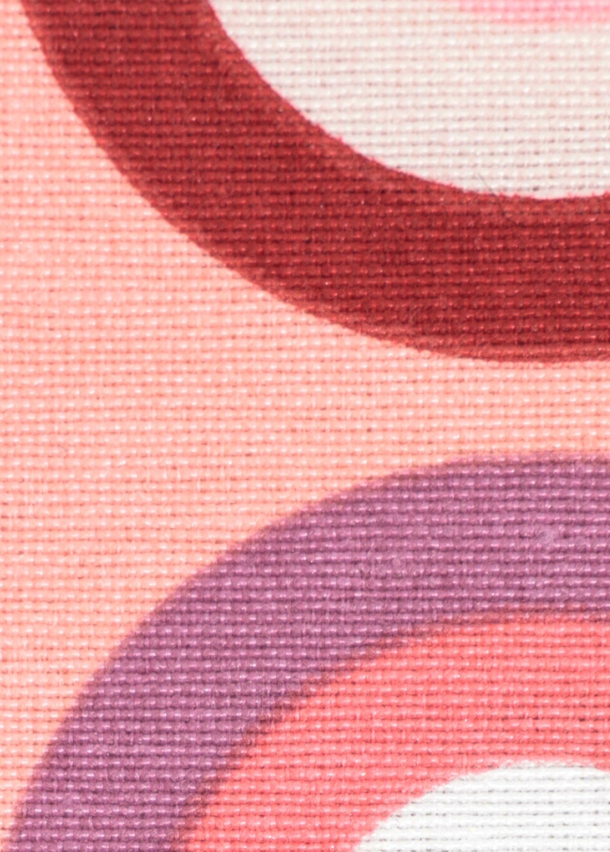 Coupon tissu ameublement, rétro ROSE COT149864 DE2