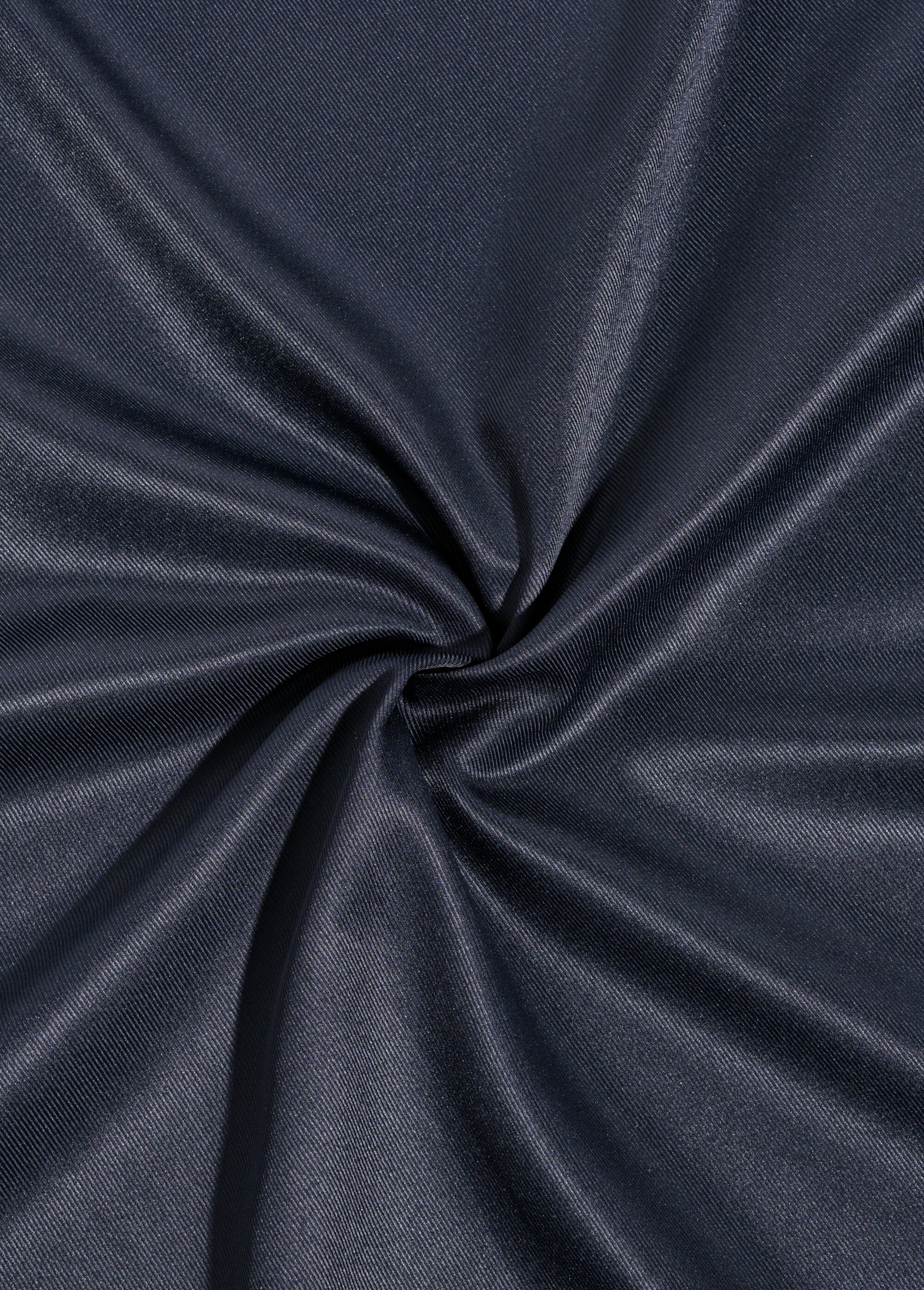 Coupon tissu habillement sergé brillant BLEU COT149270 FA1