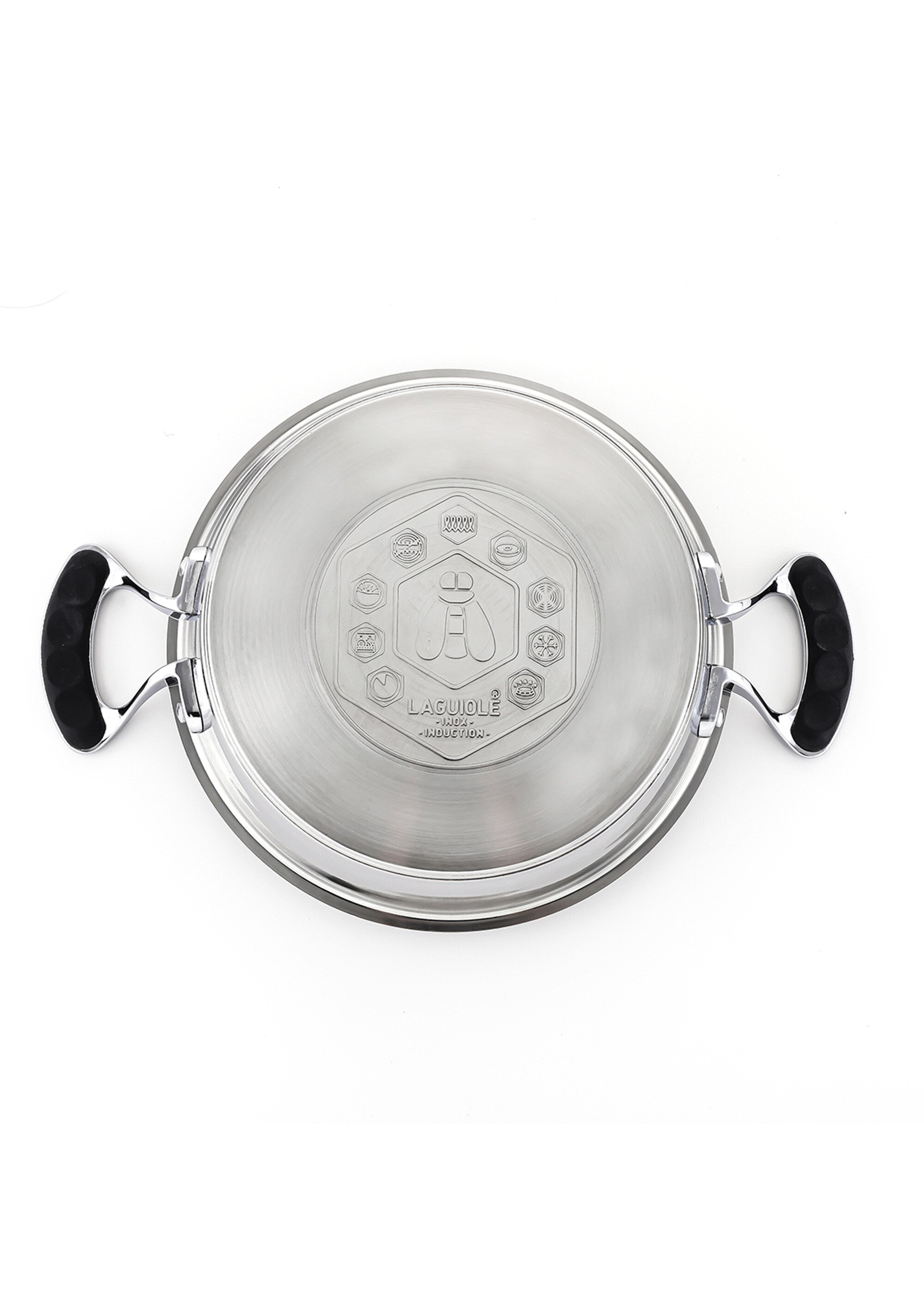 Faitout cuit-pâtes inox multifonctions