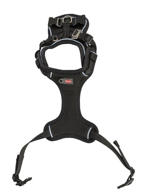 Harnais petit chien Premium FLEX MESH NOIR TRX-1989101 DE1