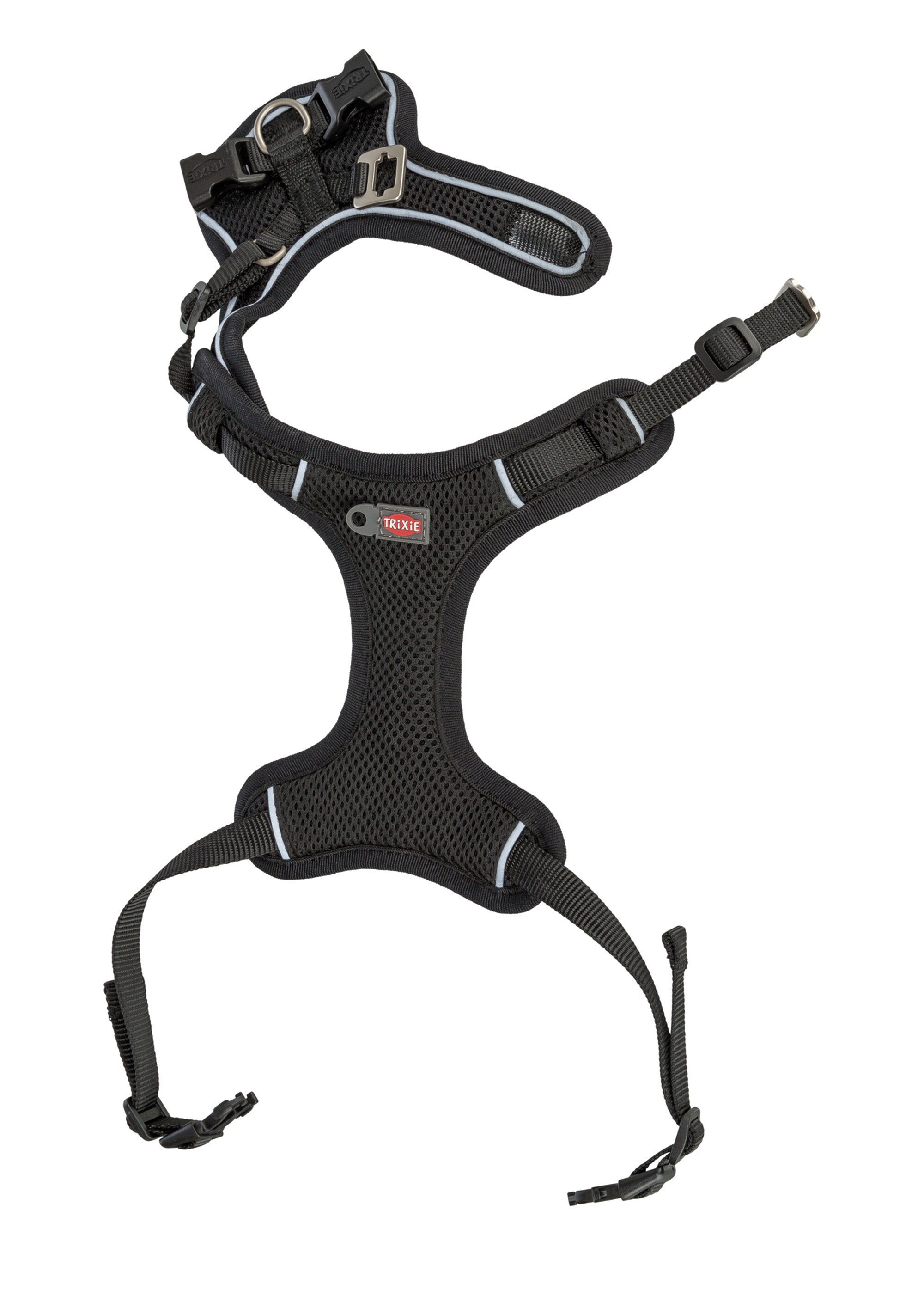 Harnais petit chien Premium FLEX MESH NOIR TRX-1989101 DE2