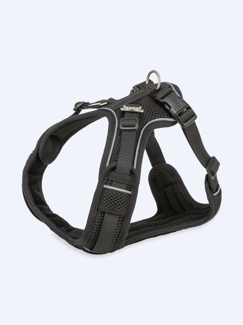 Harnais petit chien Premium FLEX MESH NOIR TRX-1989101 FA1