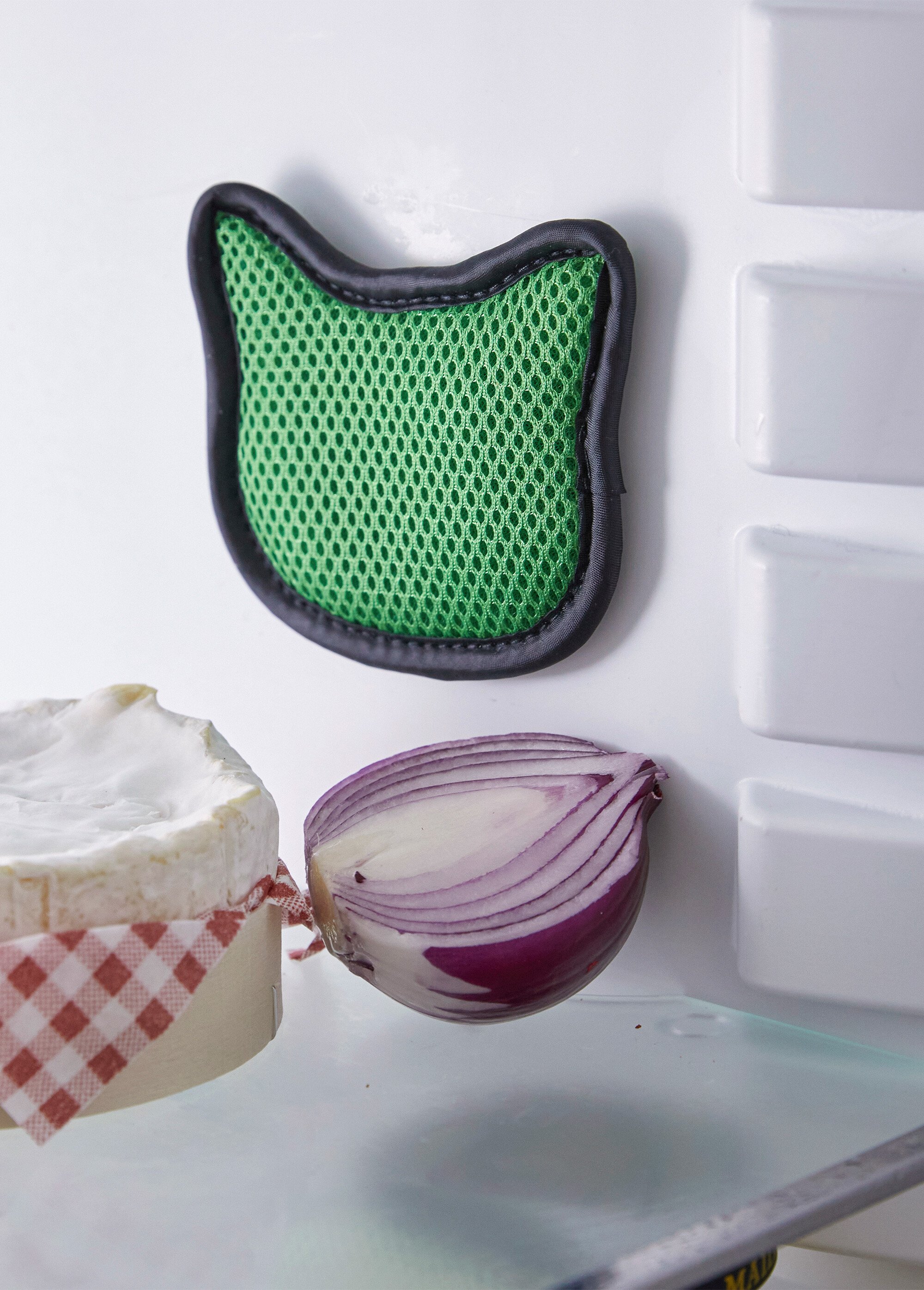 Lot de 2 désodorisants frigo forme chat