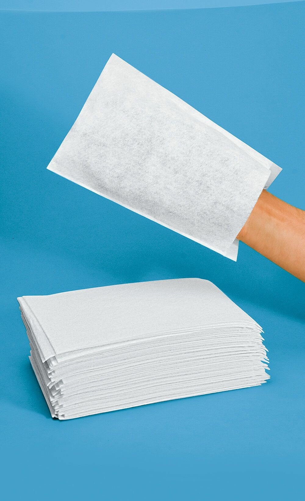 Gant de toilette jetable - lot de 50
