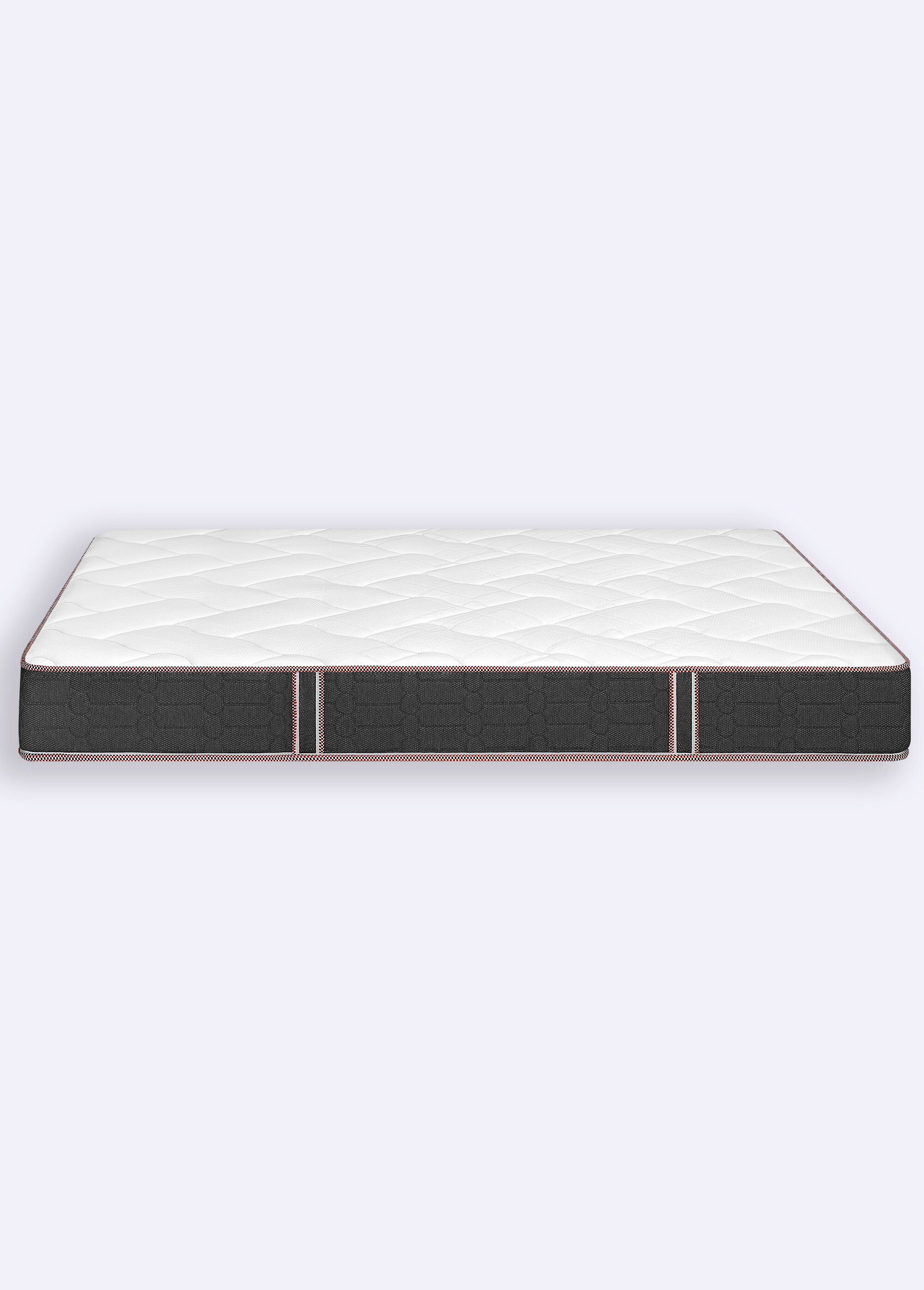Matelas ferme en mousse anti acariens, haut. 17cm BLANC BUL-VITAL2.2 DE1