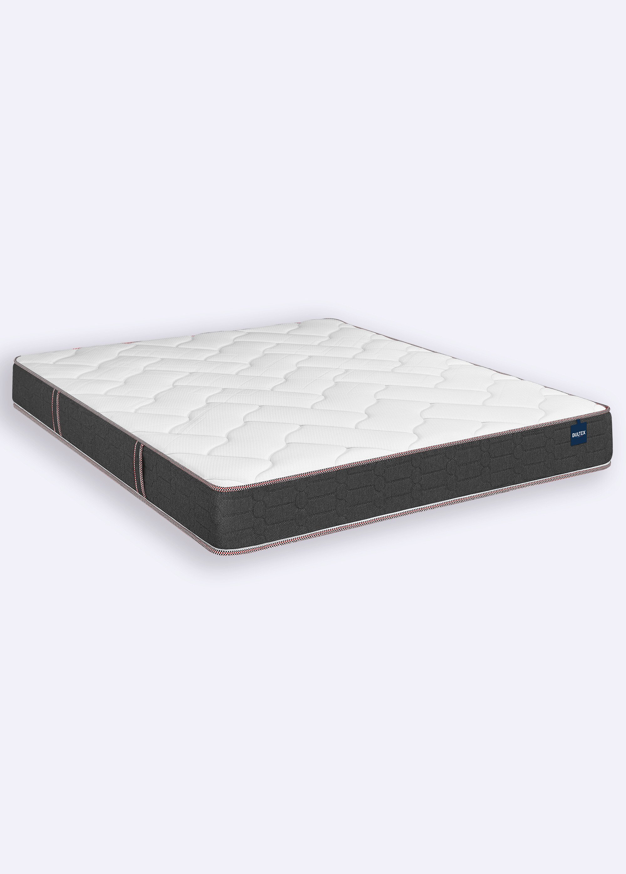 Matelas ferme en mousse anti acariens, haut. 17cm BLANC BUL-VITAL2.2 FA1