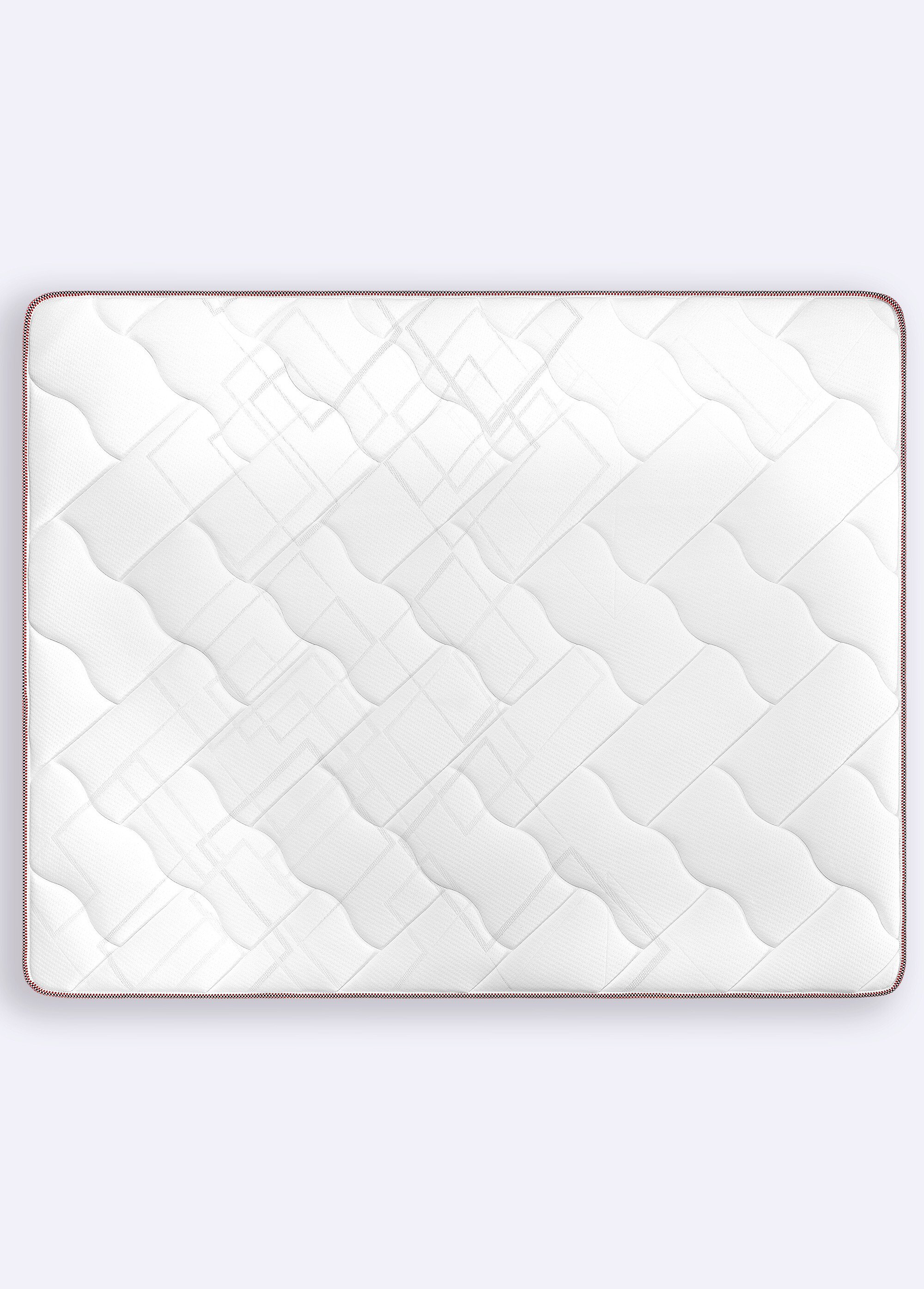 Matelas ferme en mousse anti acariens, haut. 17cm BLANC BUL-VITAL2.2 OV1
