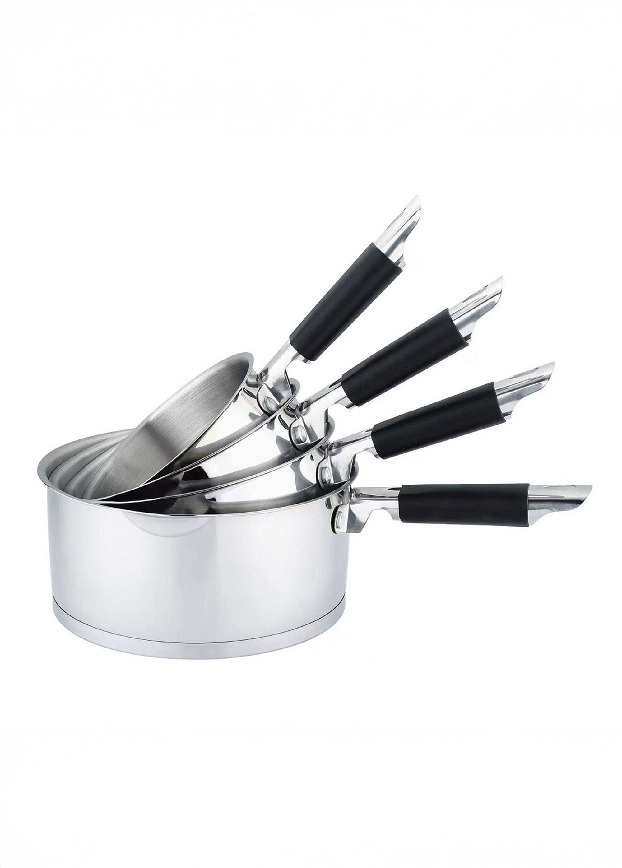 Set 4 casseroles induction 14/16/18/20cm