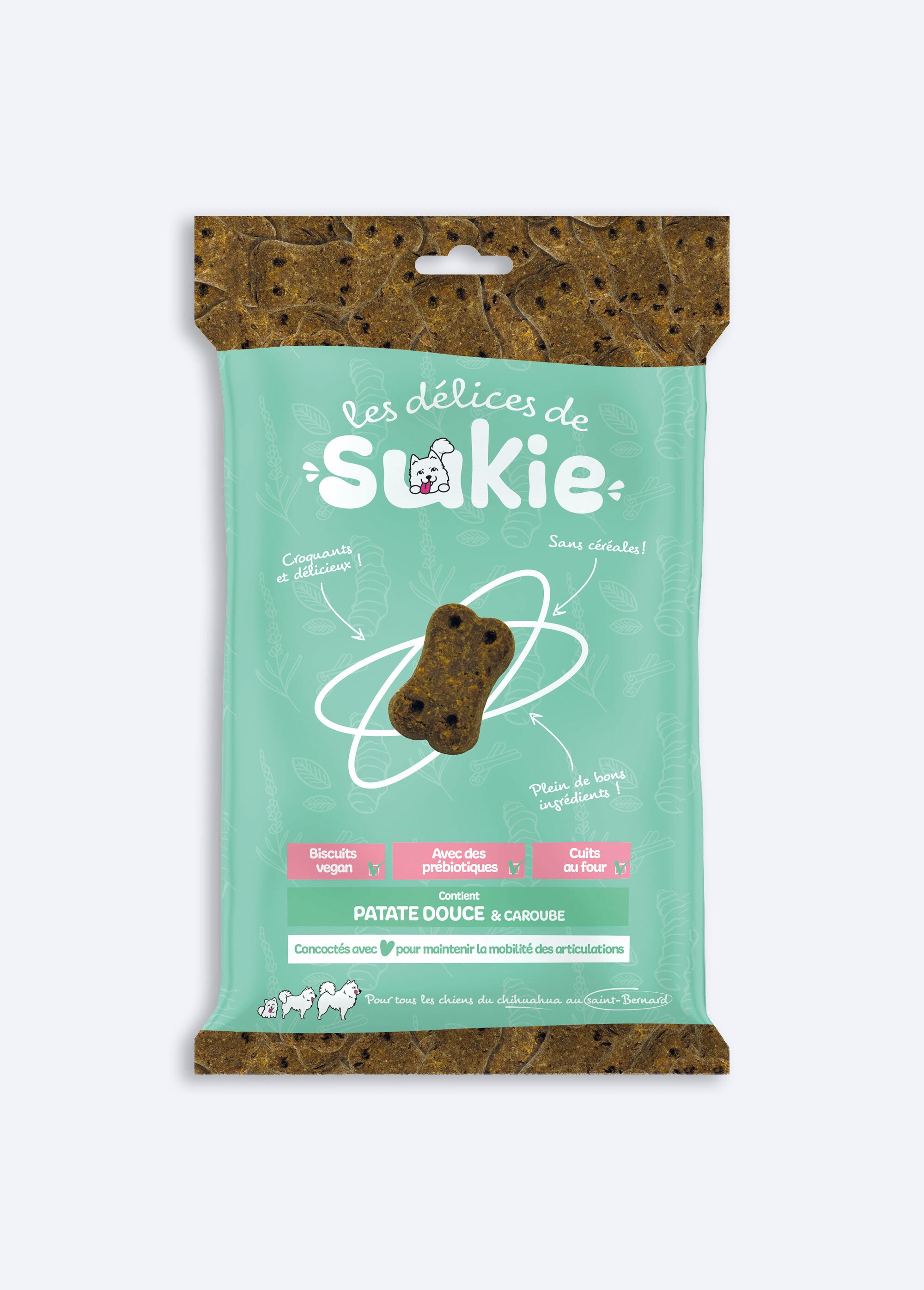 Biscuits vegan pour chien, Articulations MARRON RIG-00006489EL FA1