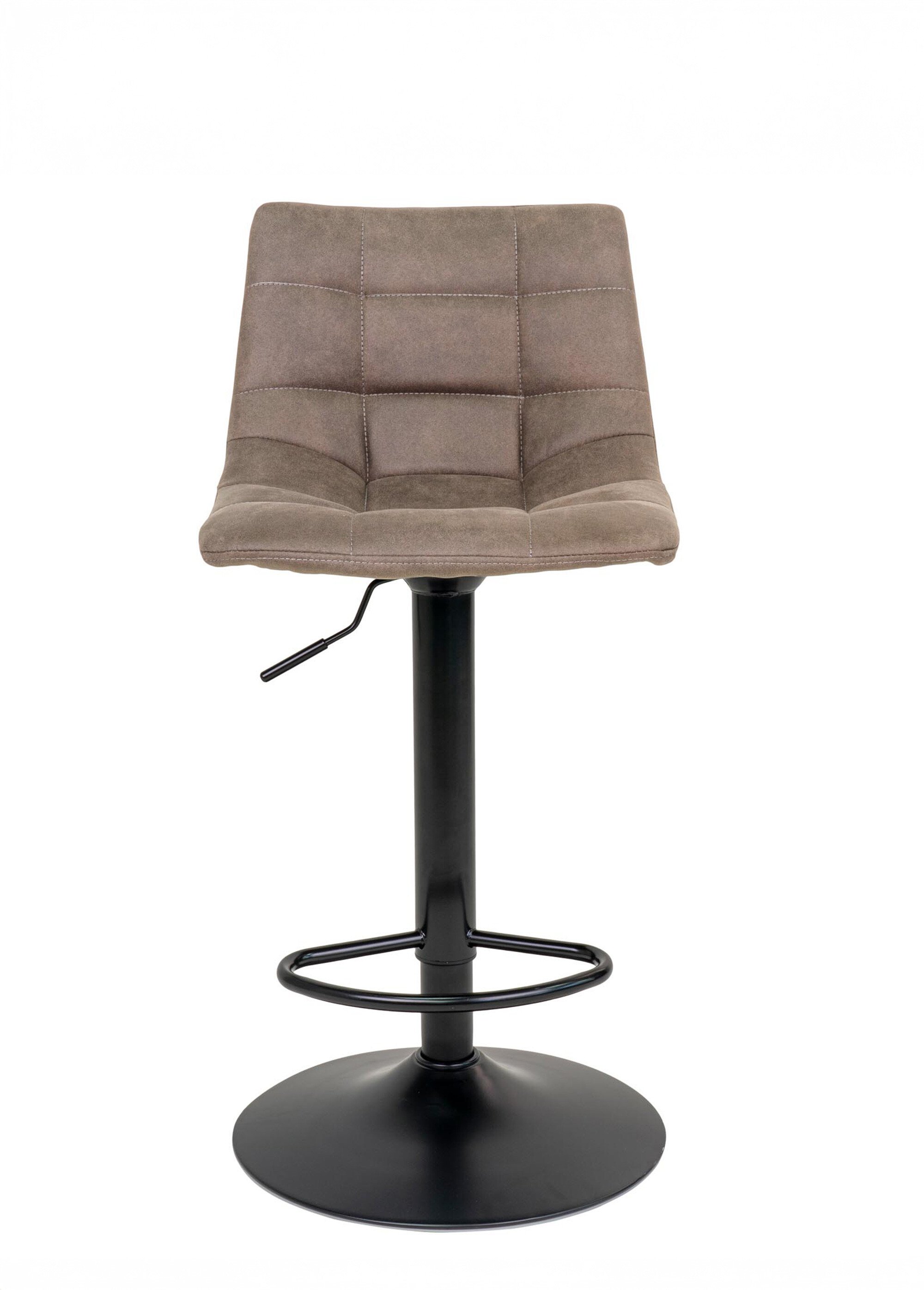 Chaise de bar matelassée microfibre 1M