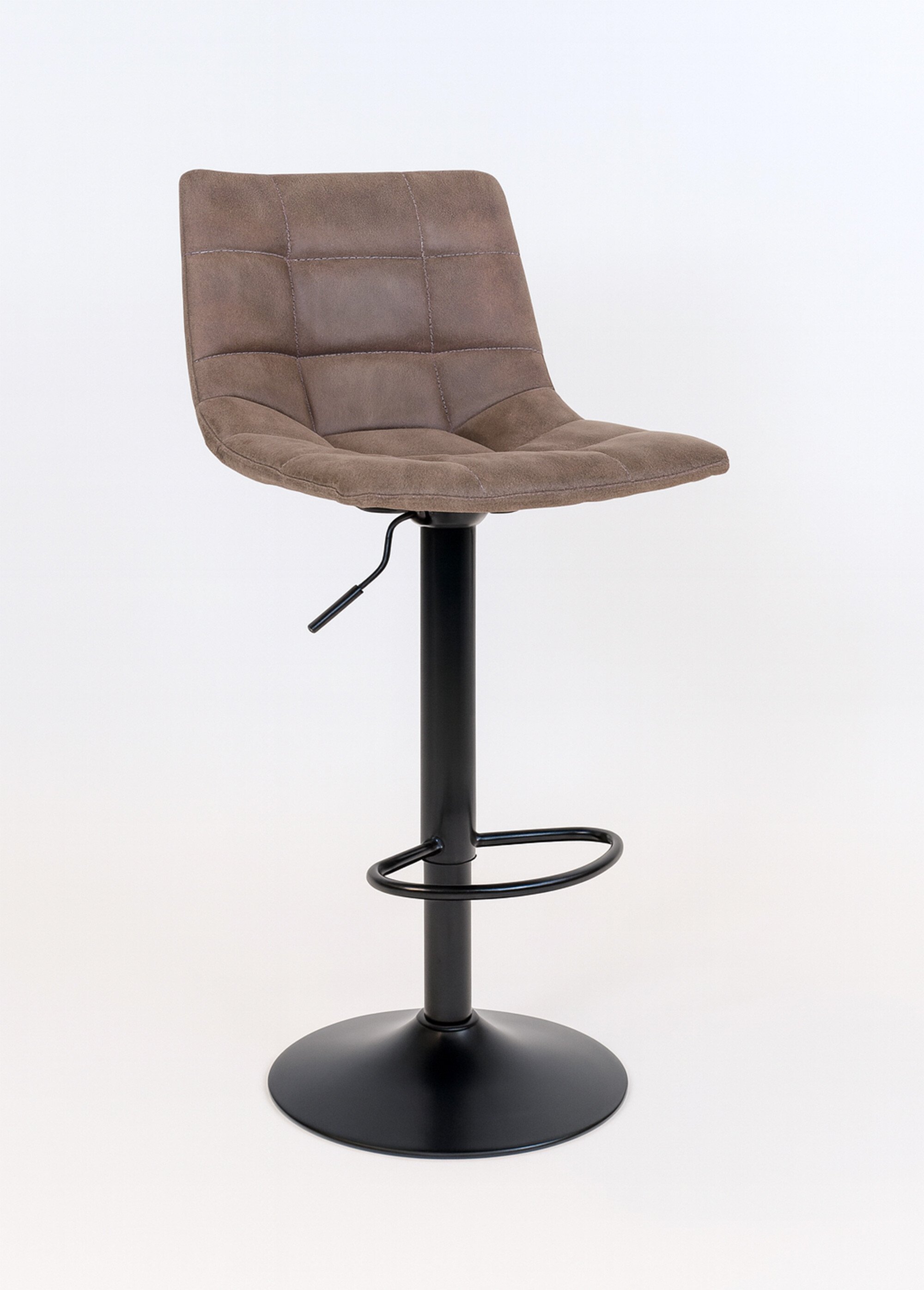 Chaise de bar matelassée microfibre 1M