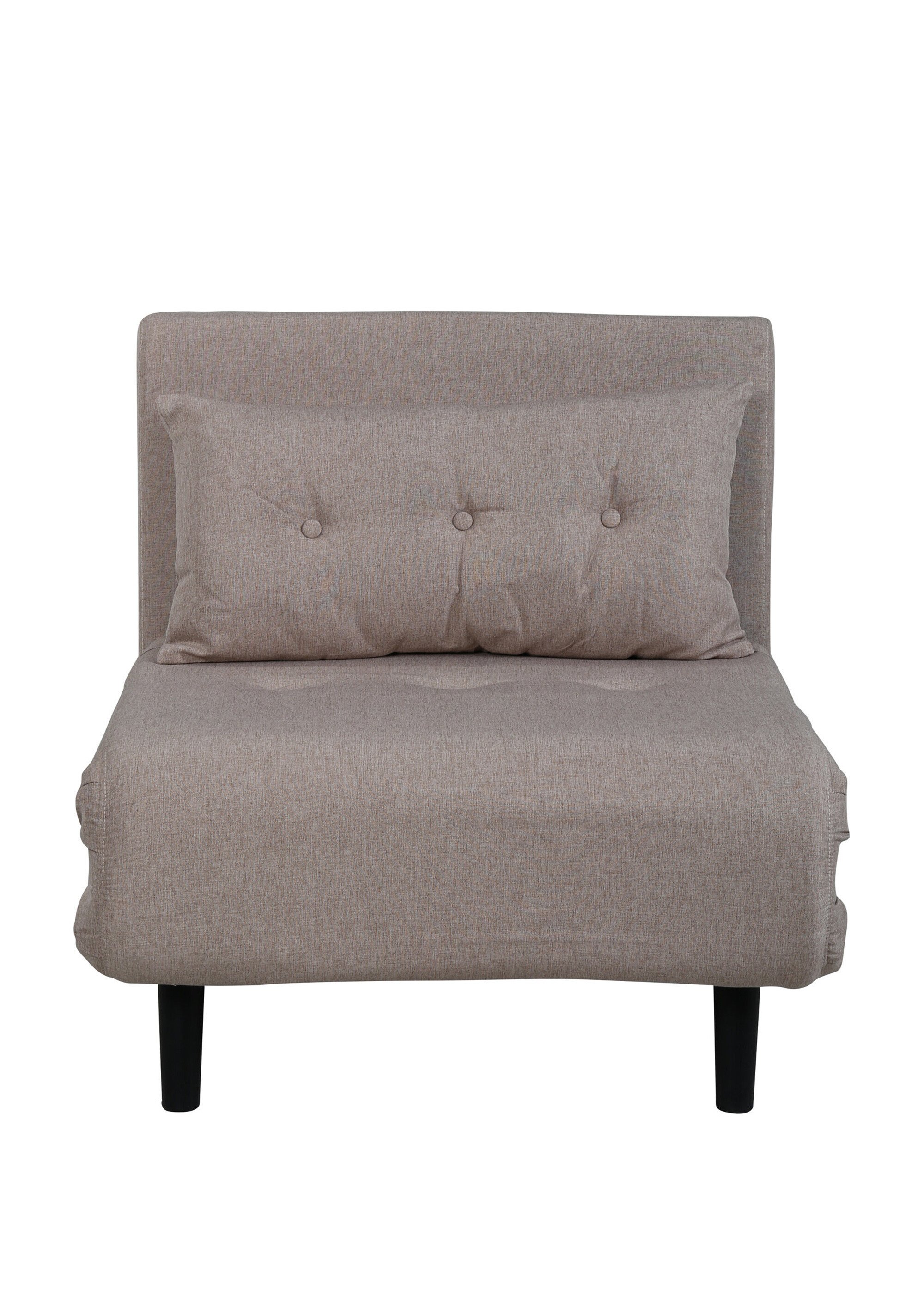 Chauffeuse / Lit d'appoint 1 personne en tissu BEIGE VEN-15582 DE1