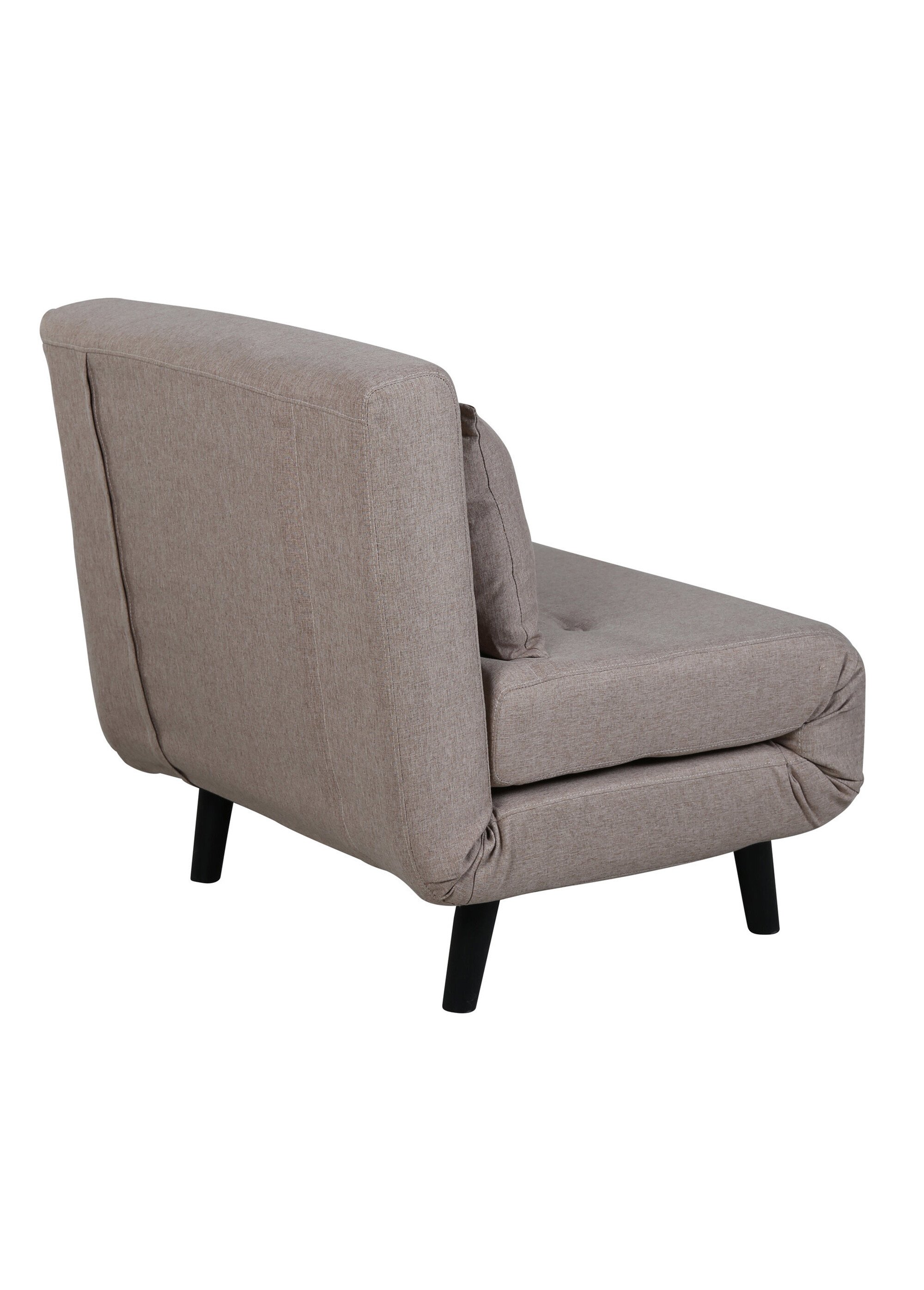 Chauffeuse / Lit d'appoint 1 personne en tissu BEIGE VEN-15582 DO1