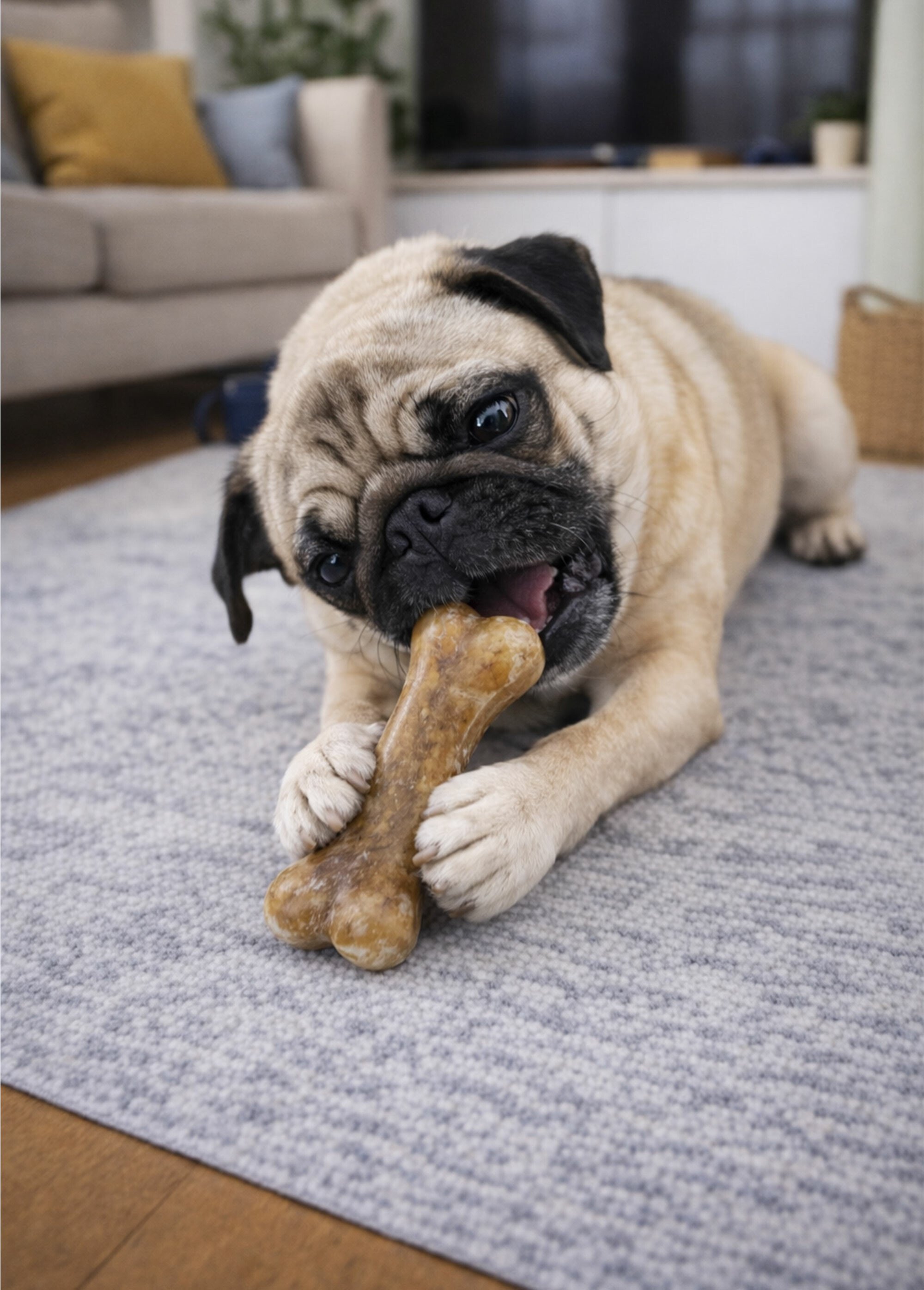 Os pressés pour chien, taille S MARRON RIG-00006527EL SI1