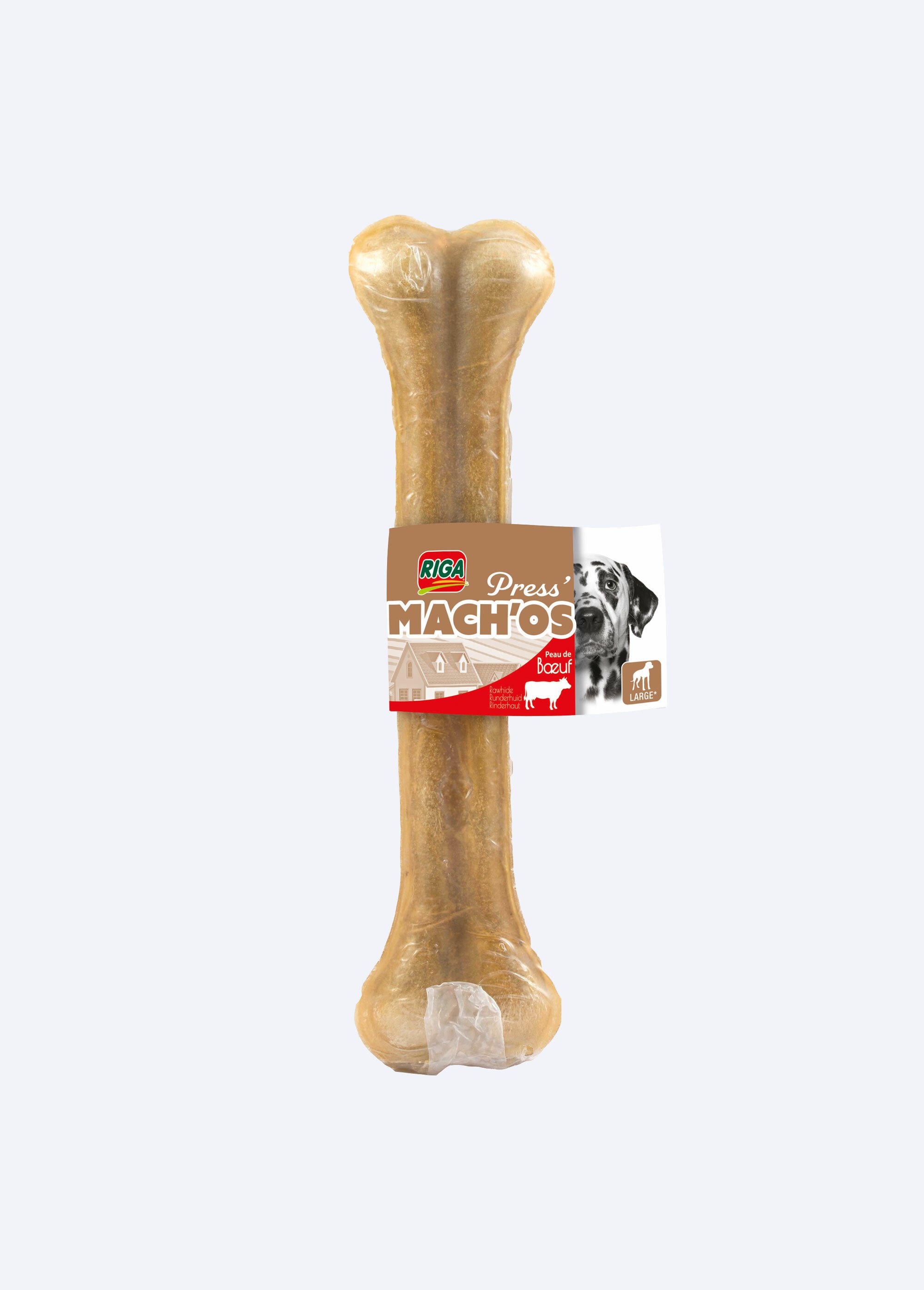 Os pressé pour chien, taille XL MARRON RIG-00006533EL FA1