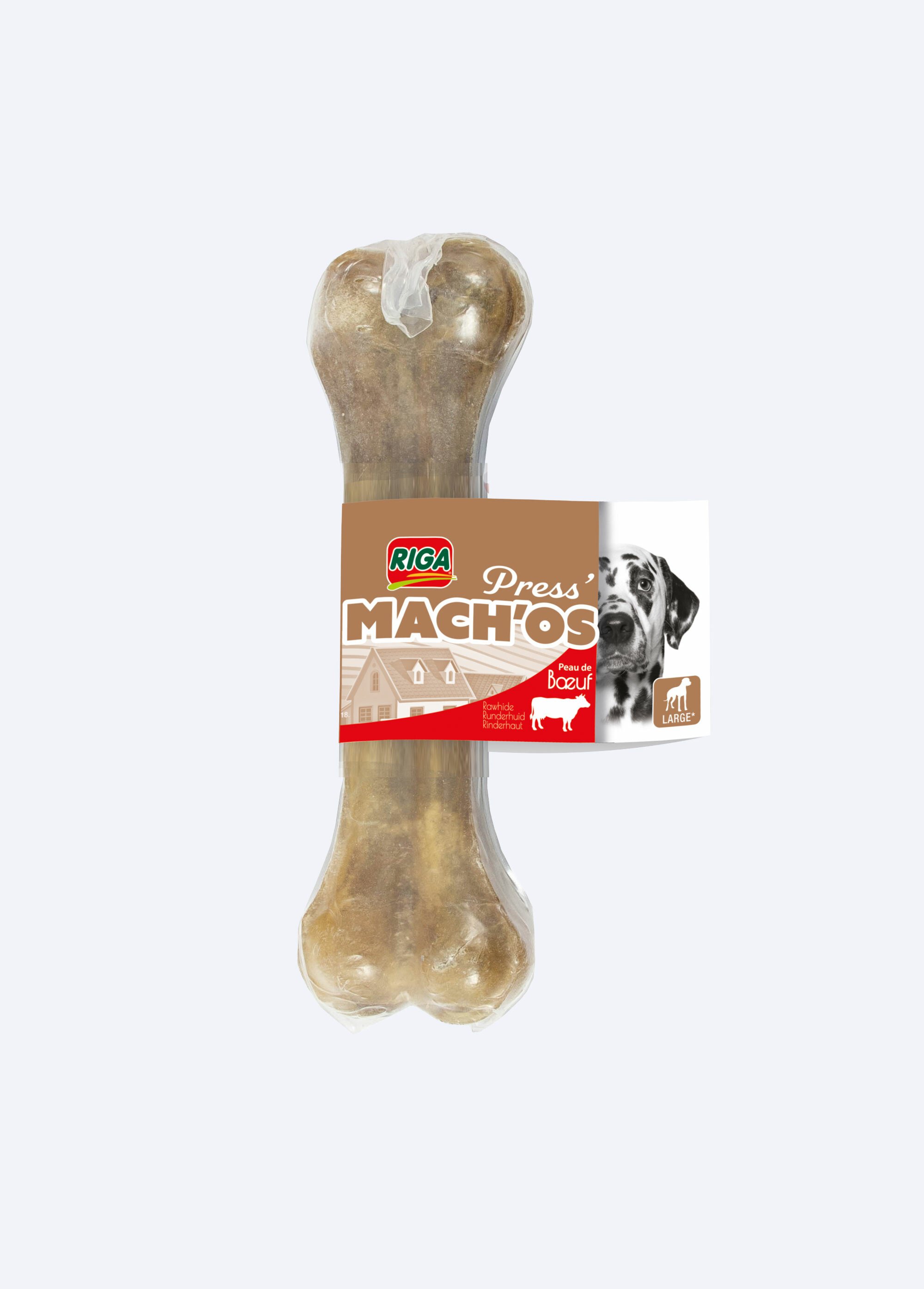 Os pressé pour chien, taille L MARRON RIG-00006532EL FA1