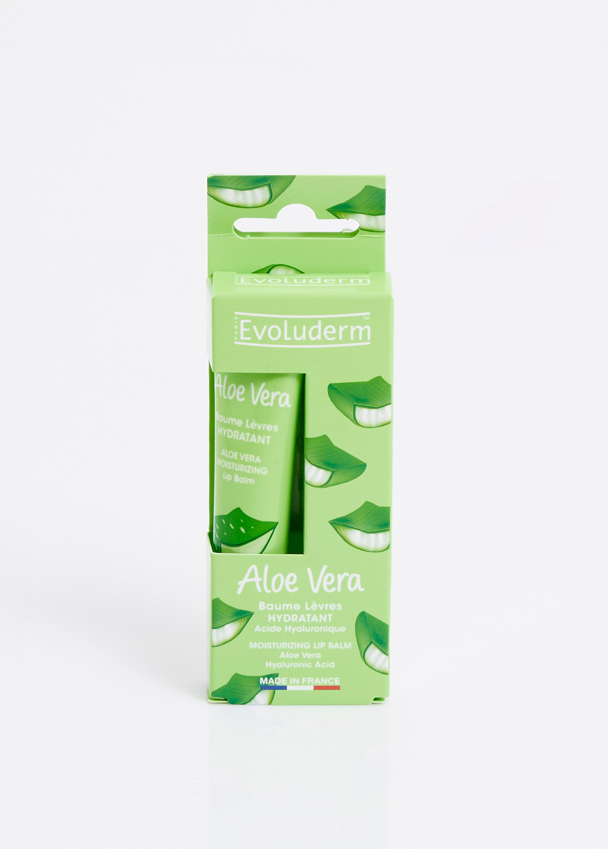 Baume à lèvres hydratant vegan Aloe vera Vert EVO-24034 FA1