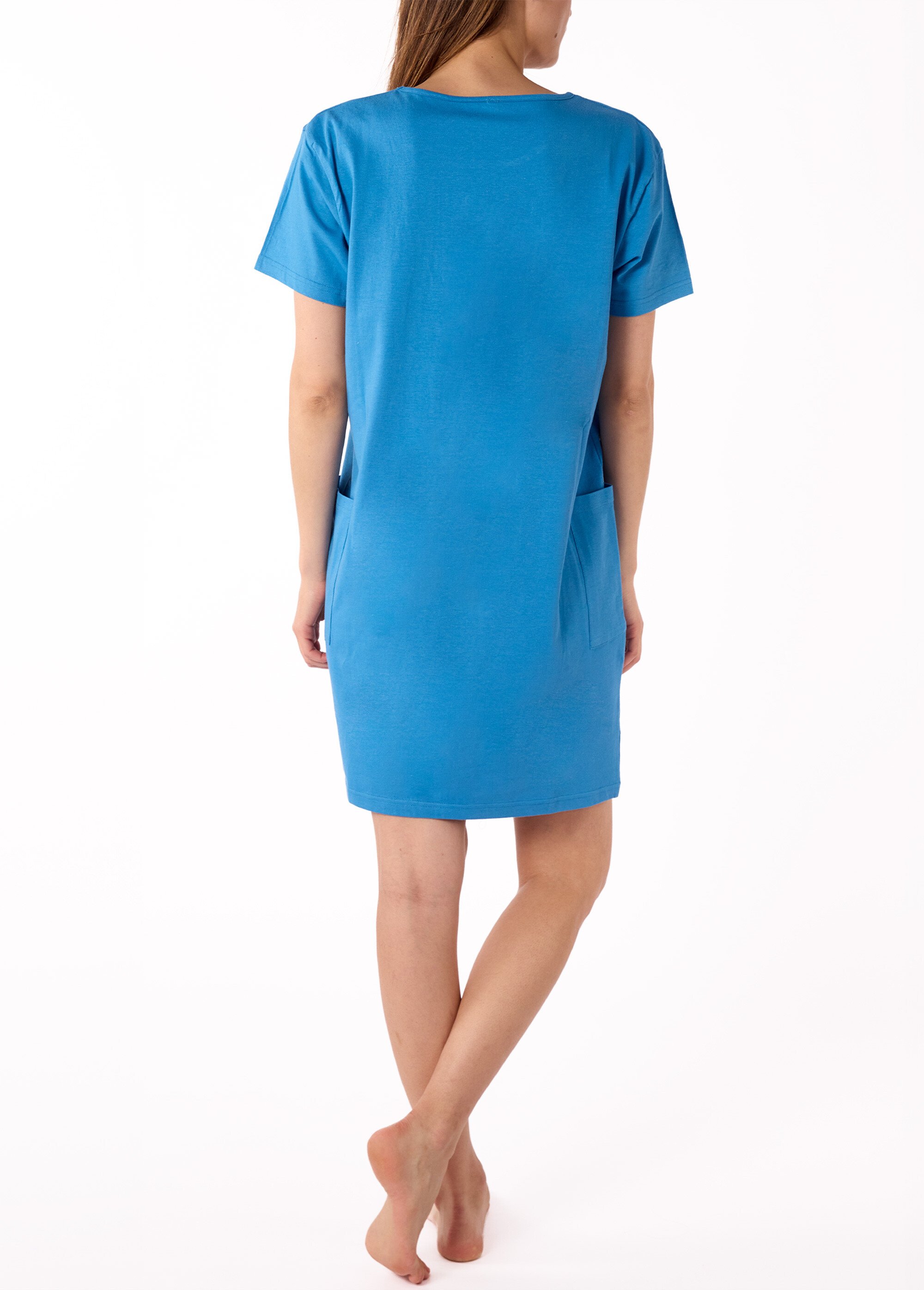 Chemise de nuit maxi T-shirt tropical