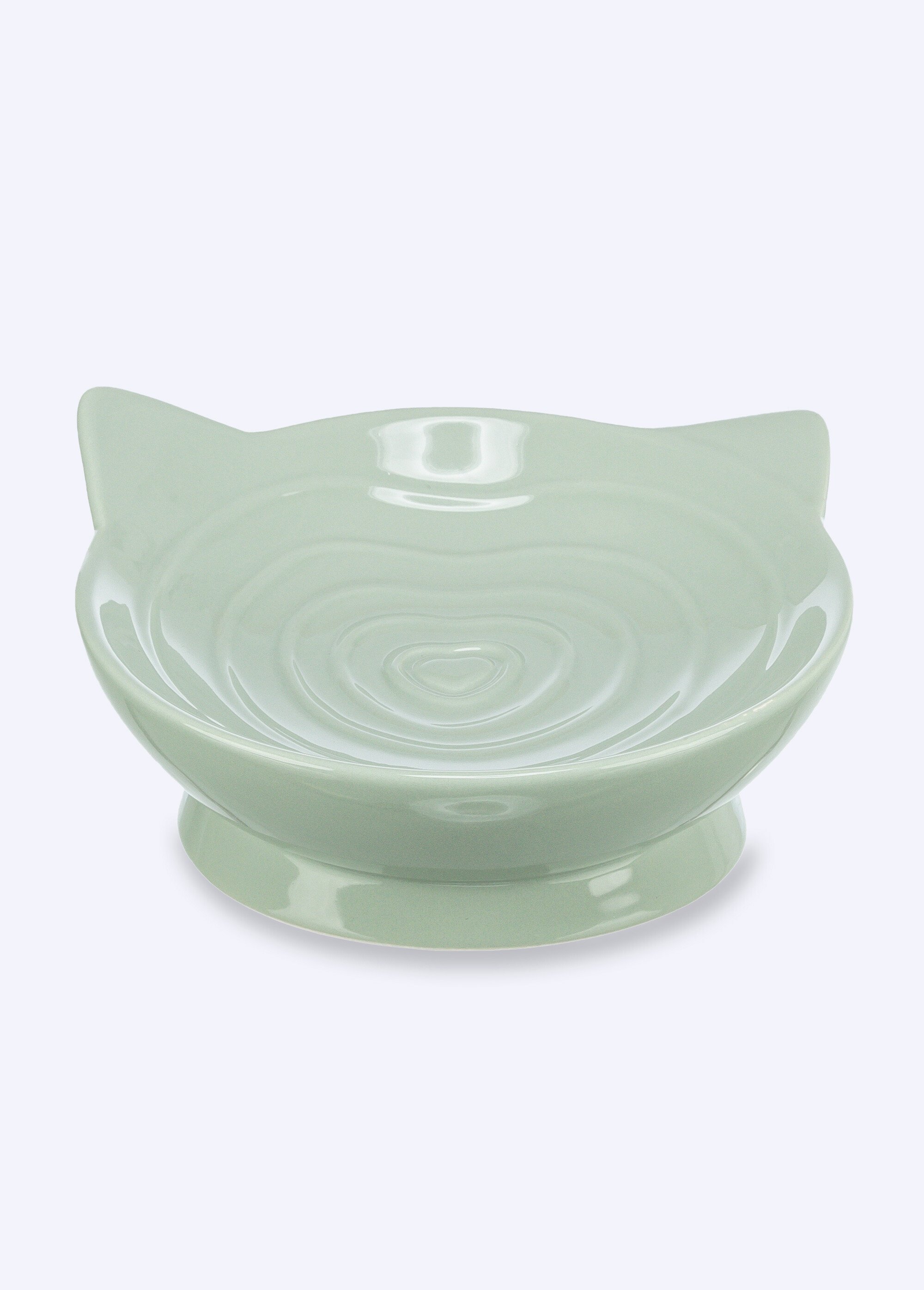 Gamelle en céramique animaux, forme chat SAUGE TRX-25103 FA1