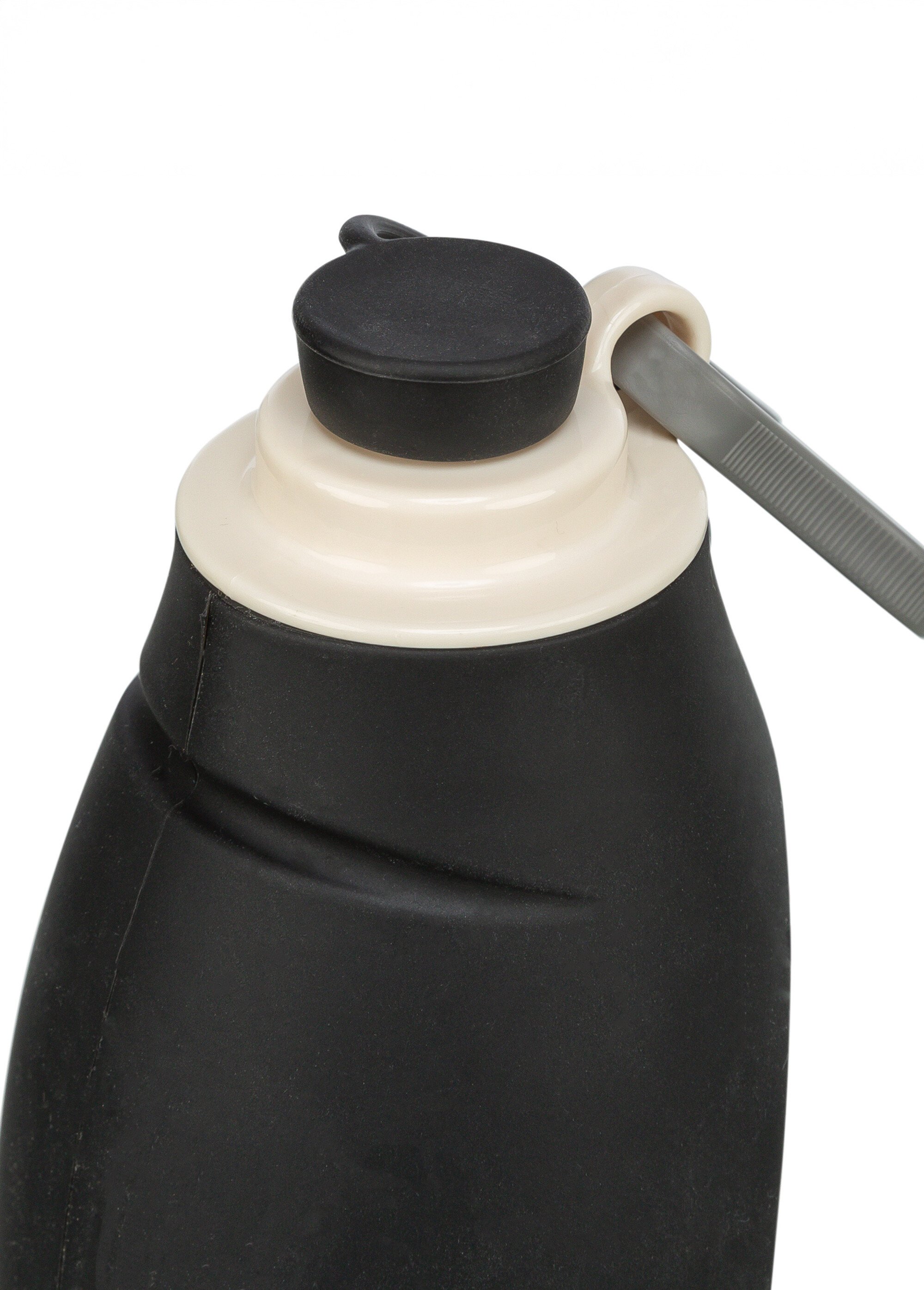 Gourde avec écuelle pour animaux NOIR TRX-24607 DE3