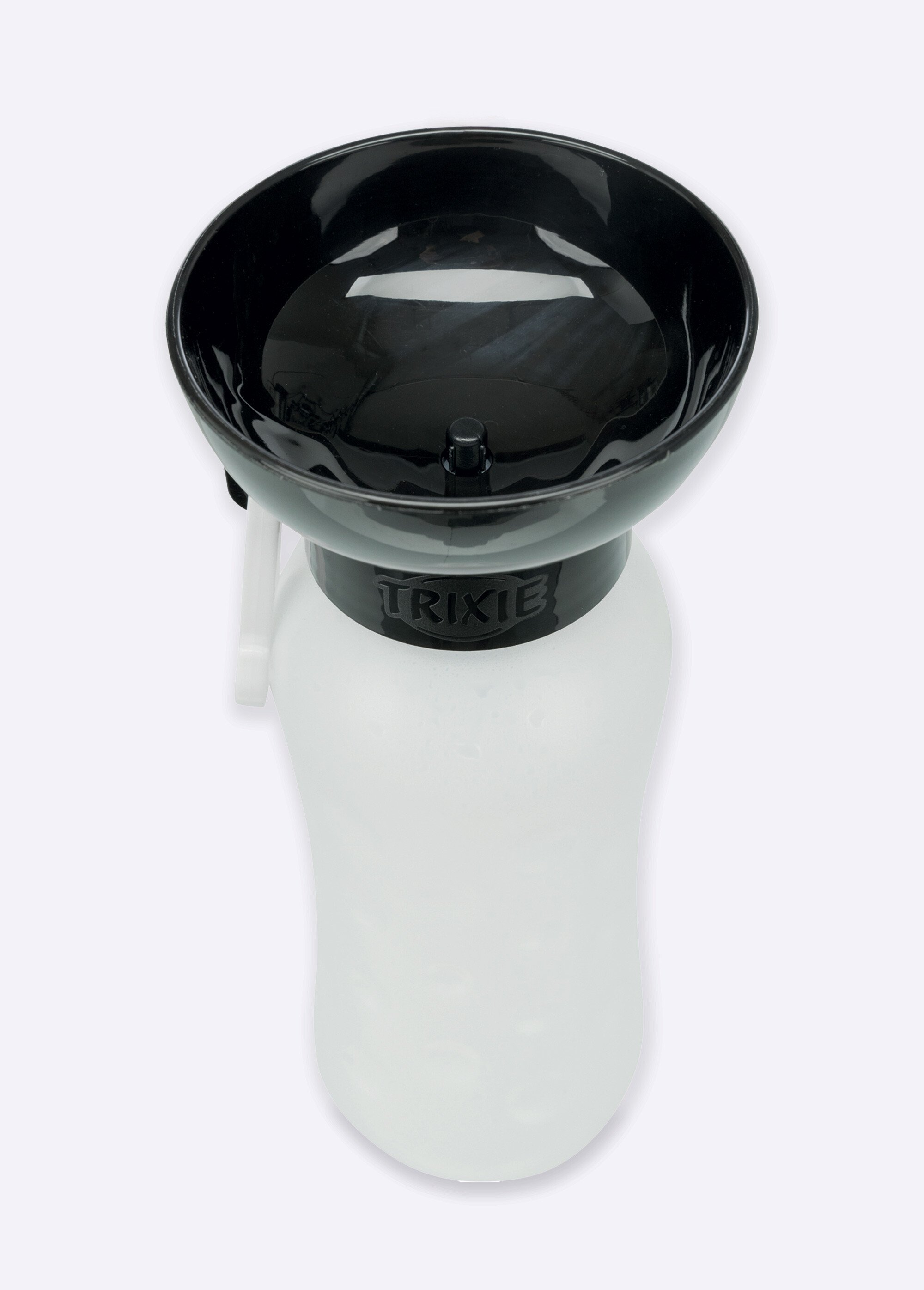 Gourde avec gamelle pour animaux NOIR TRX-24609 FA1