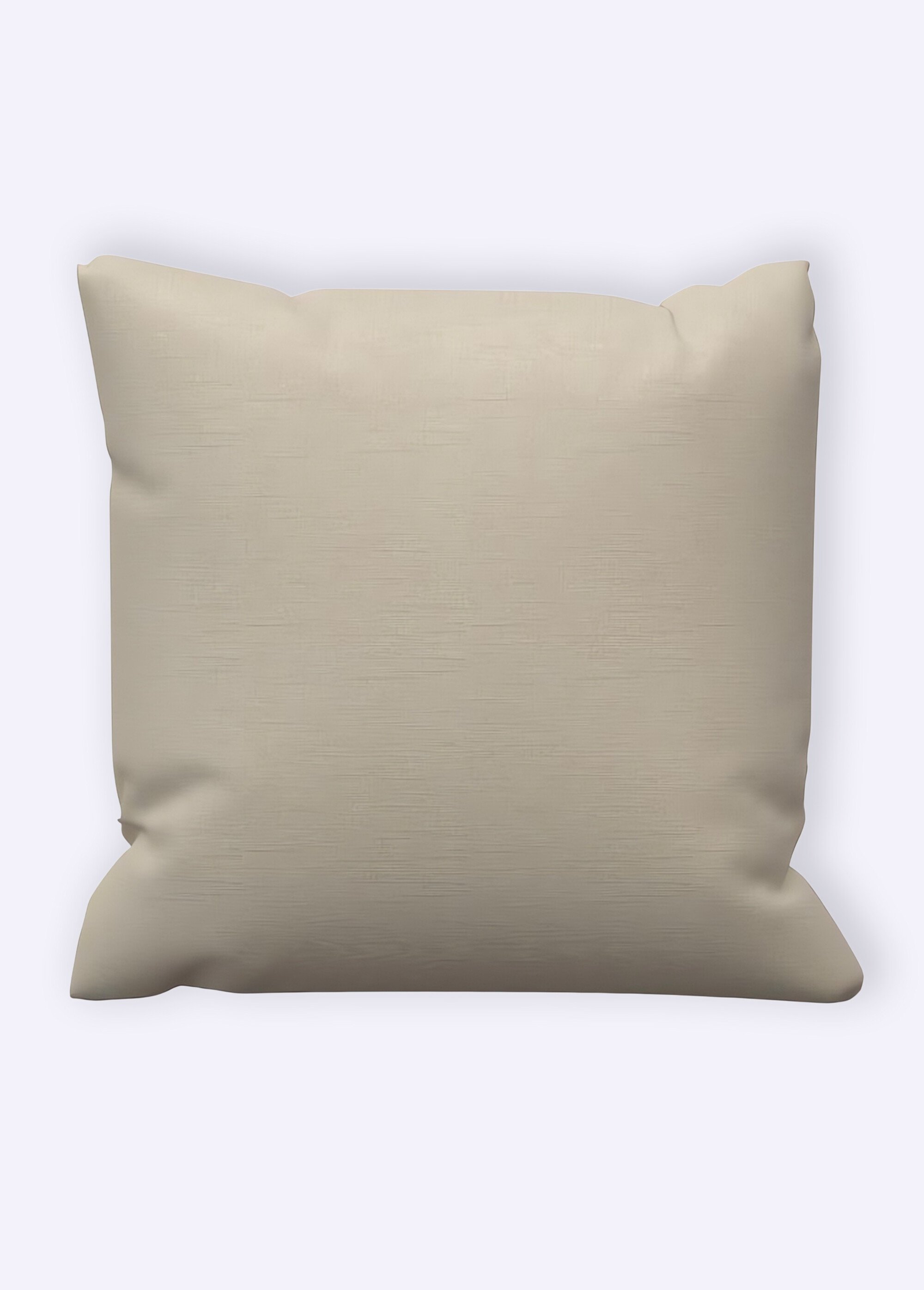Housse de coussin bachette coton + coussin de garnissage