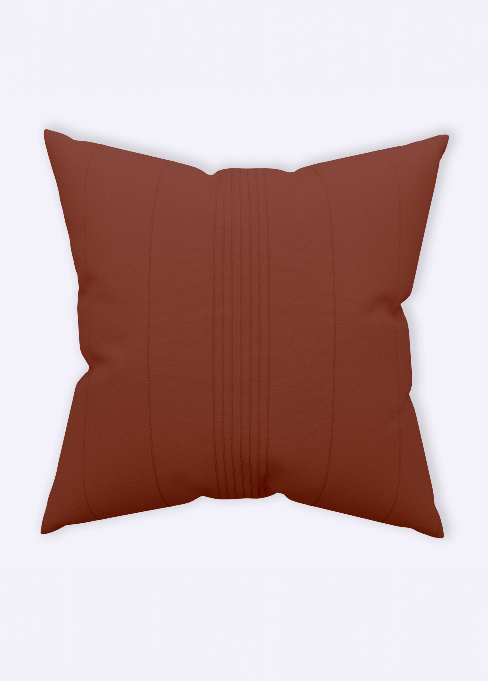 Housse de coussin bachette coton, motif lignes