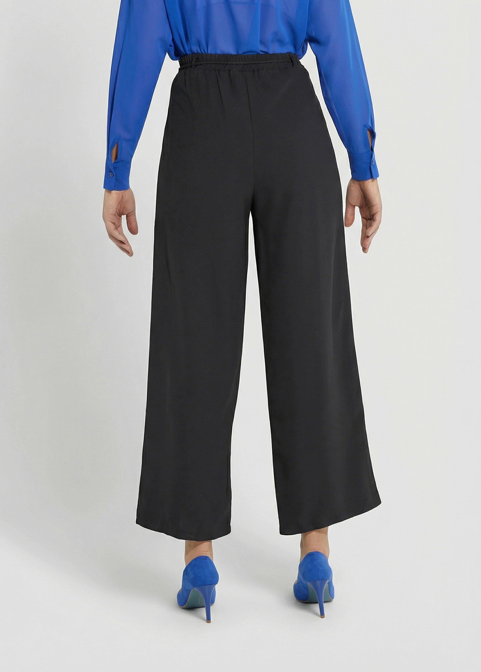 Pantalon large élastiqué, Essentiel