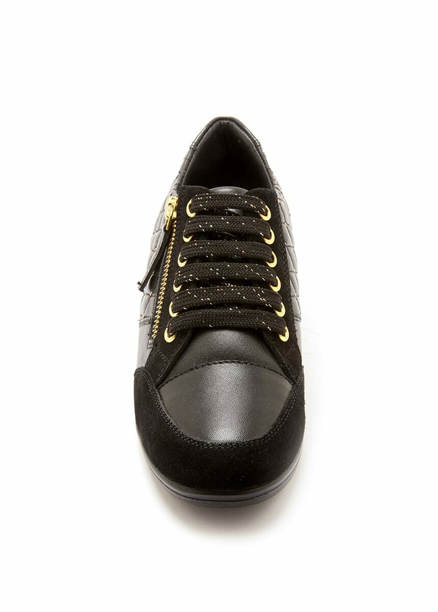 Derbies zippés et lacés Femme Noir WACLOU FA2