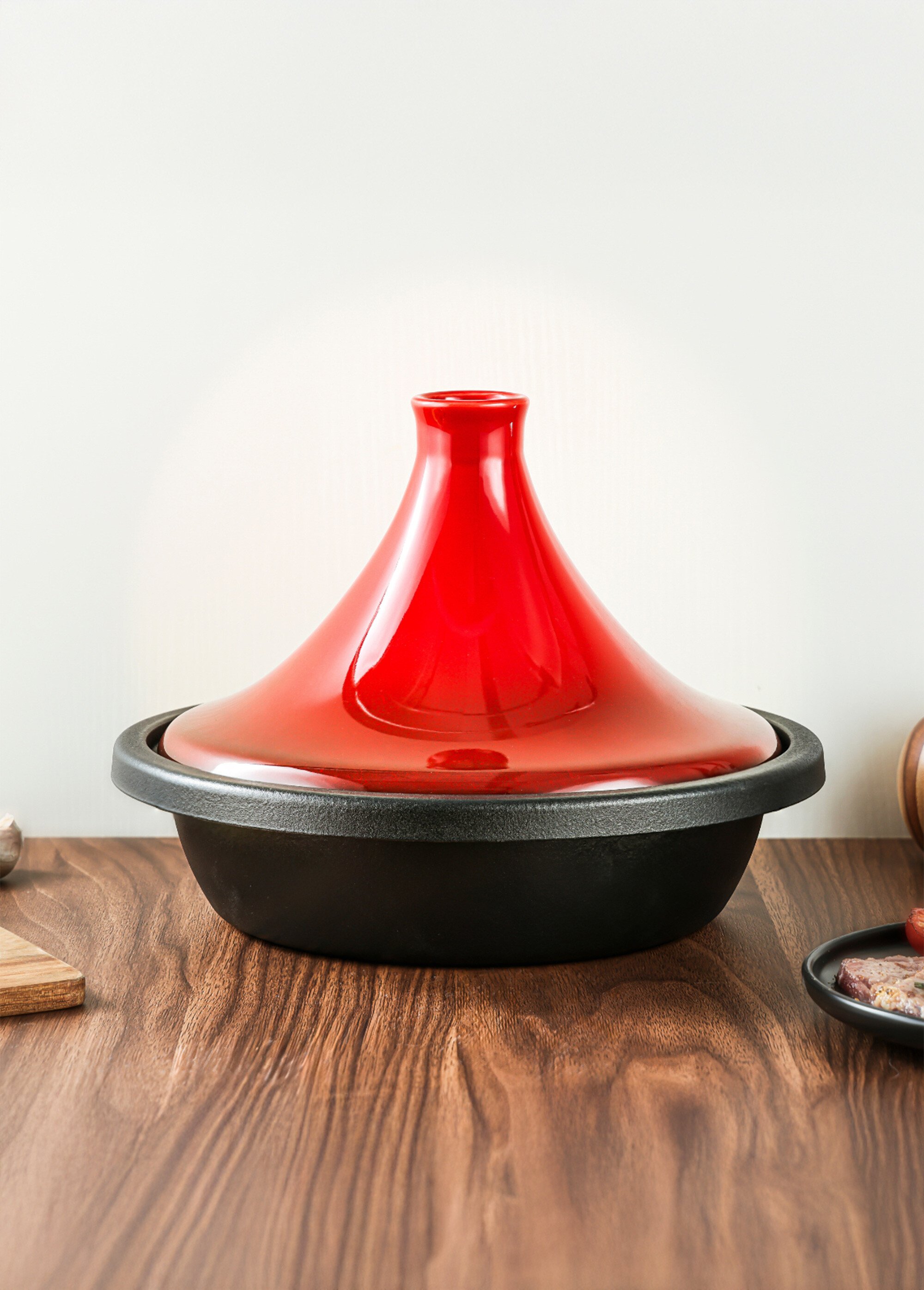 Tajine en fonte colorée 32cm / 2,9L Noir 9140060 SF2