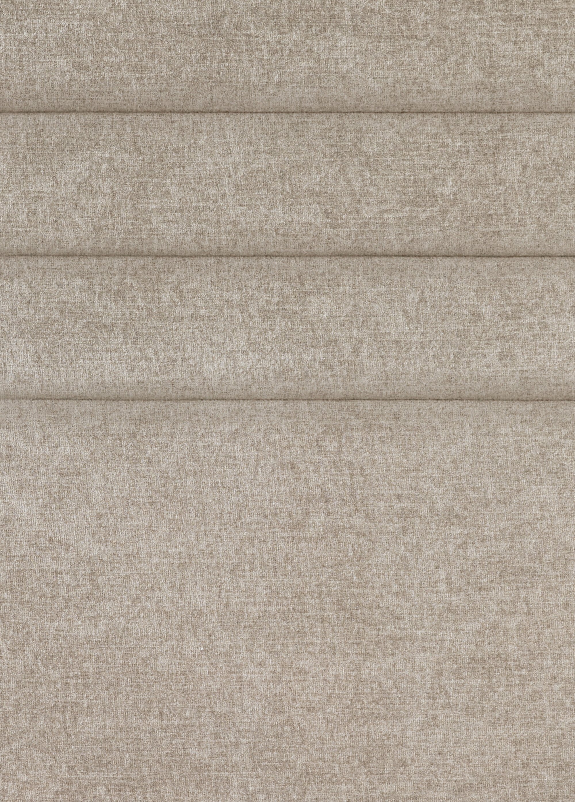 Tête de lit Lignes en mousse, haut. 120cm MARRON BUL-THERA DE2