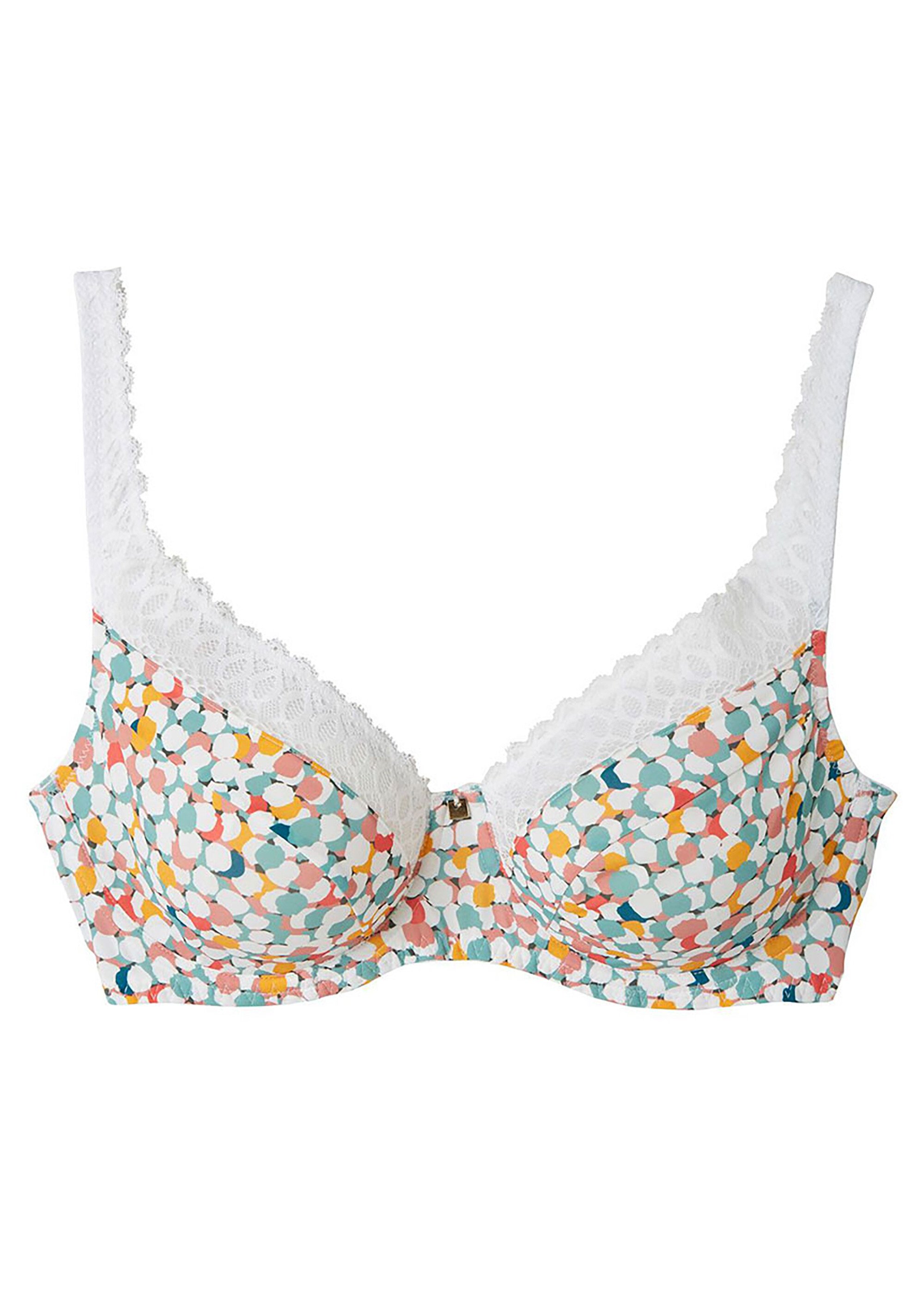 Soutien-gorge avec armatures Femme Grande Taille Bleu WACHOU DE1