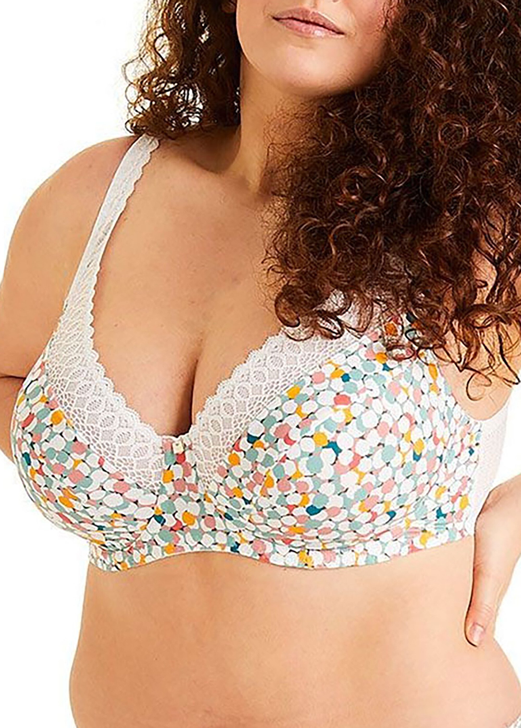 Soutien-gorge avec armatures Femme Grande Taille Bleu WACHOU FA1