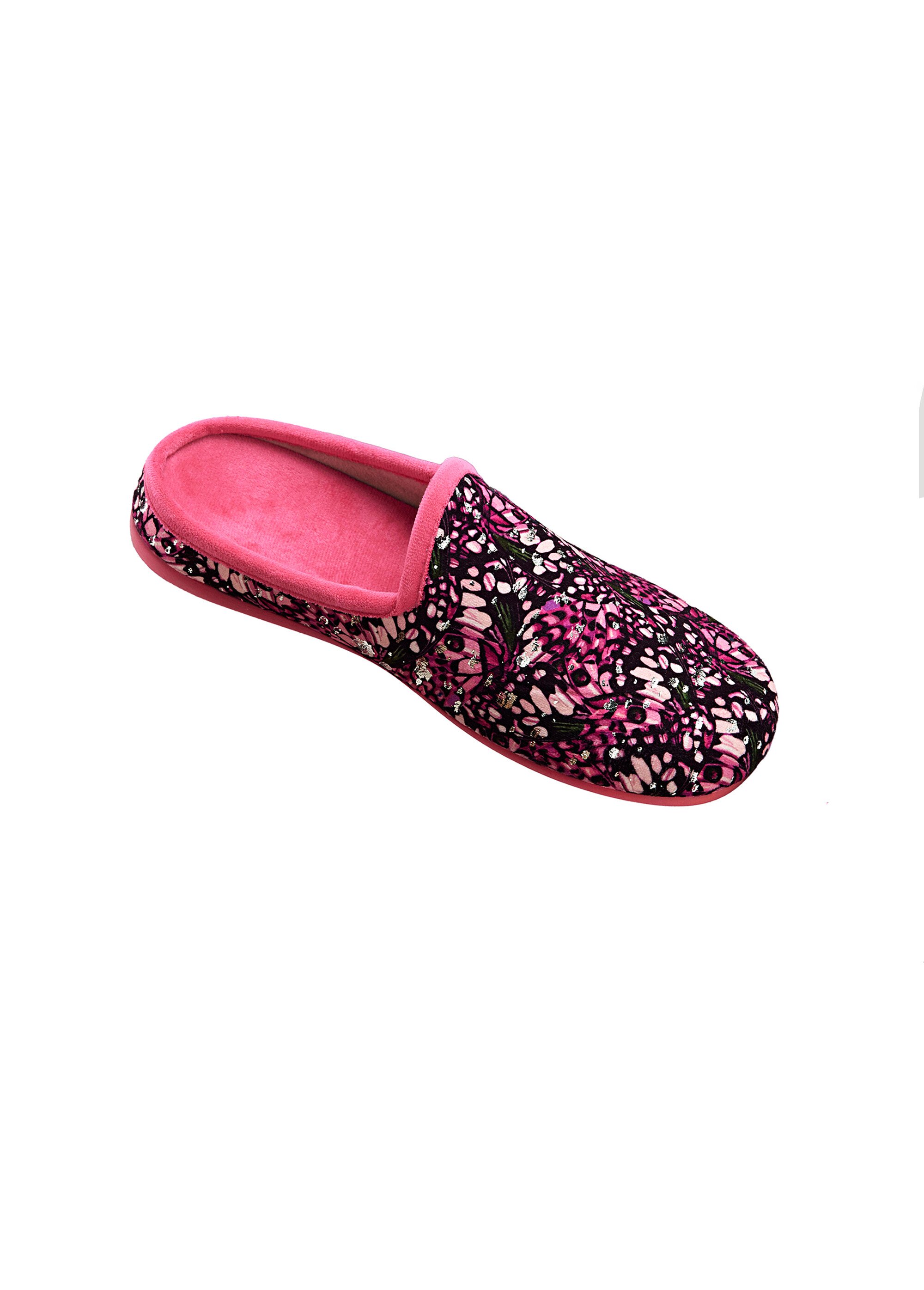 Chausson mule plate largeur confort