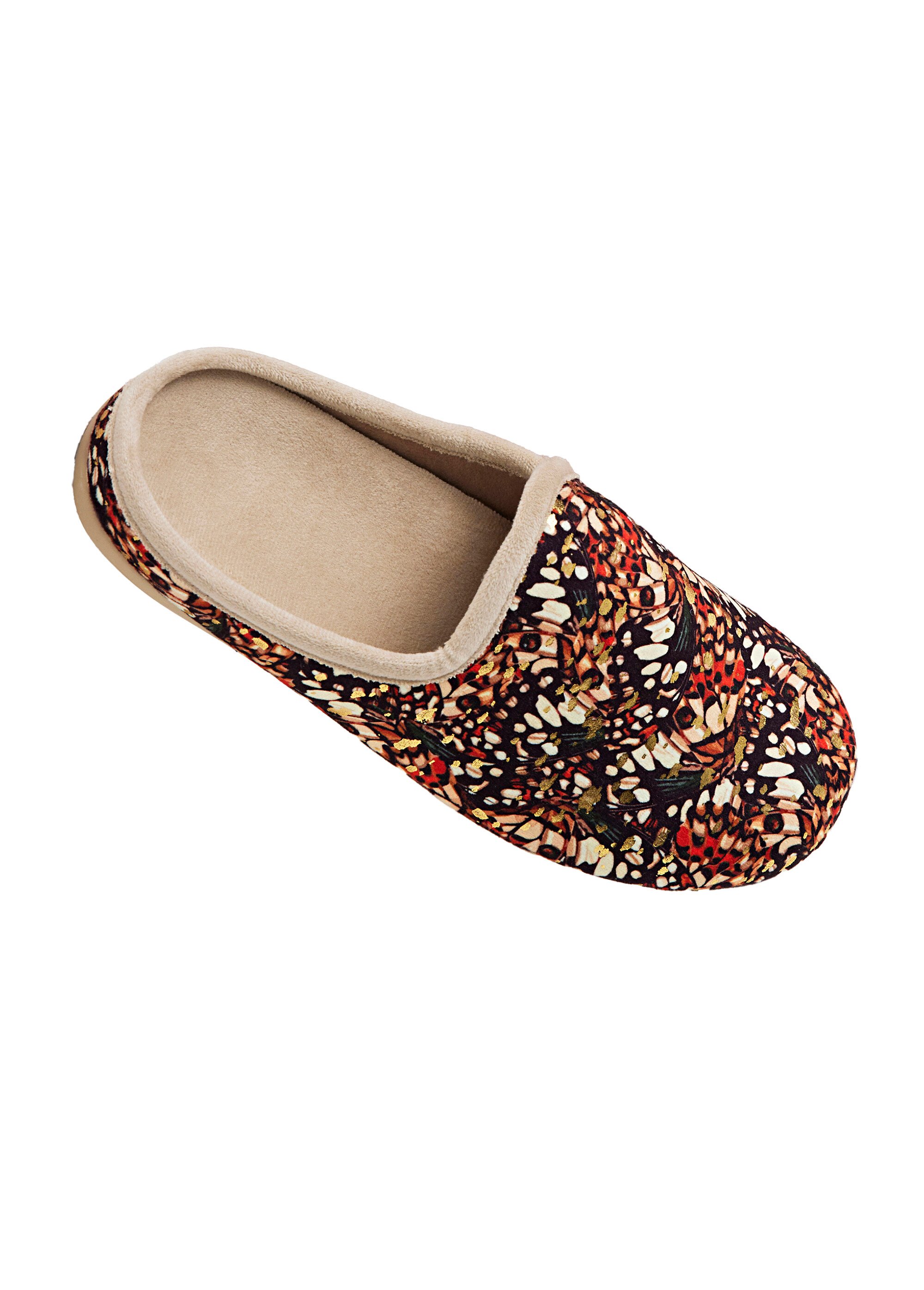 Chausson mule plate largeur confort
