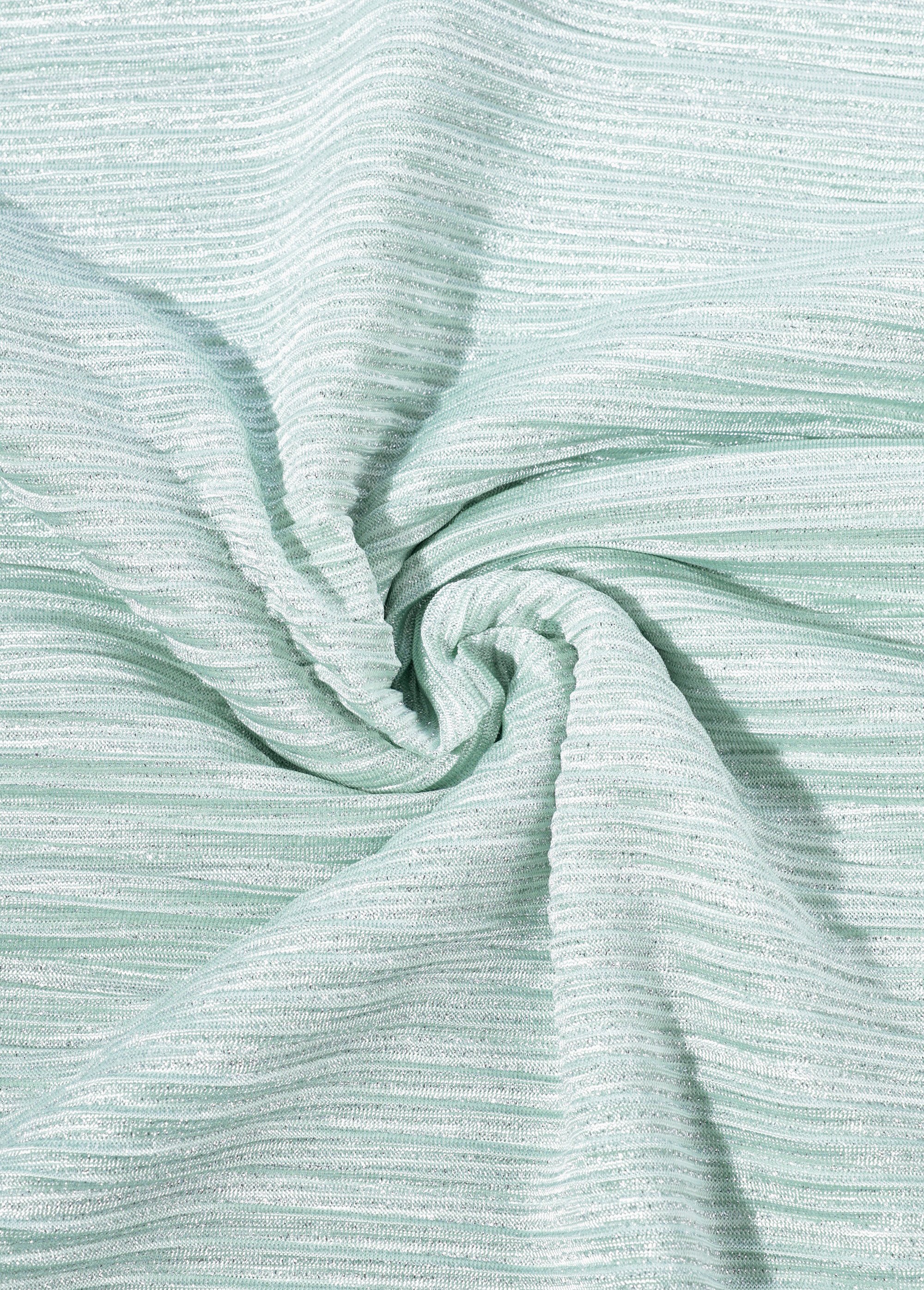 Coupon habillement, jersey métallisé VERT COT143938 FA1