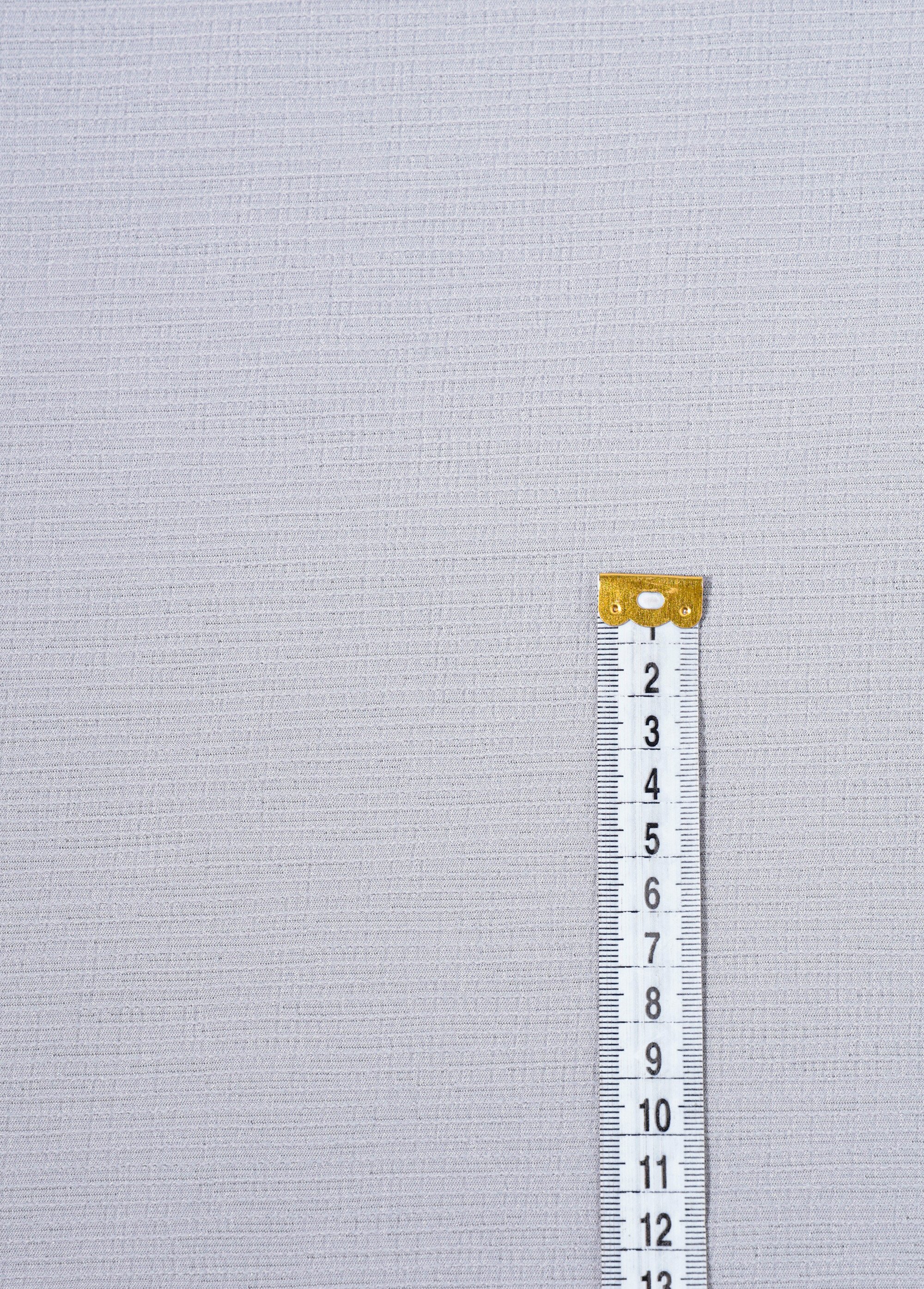 Coupon tissu habillement jersey ligné 3P BLANC COT137230 DE1