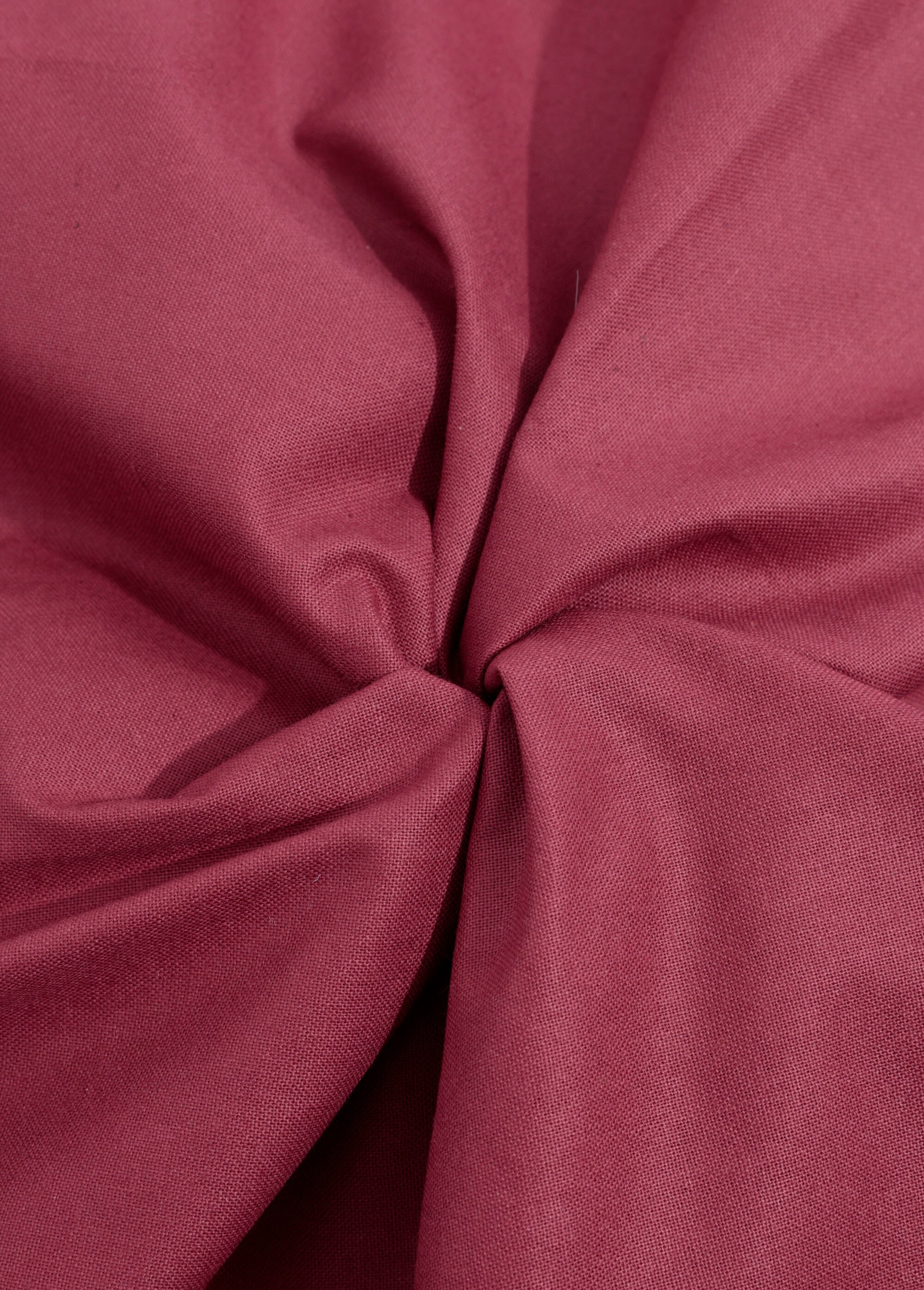 Coupon tissu polyvalent uni 2B 50 x 50cm ROUGE COT43930 FA1