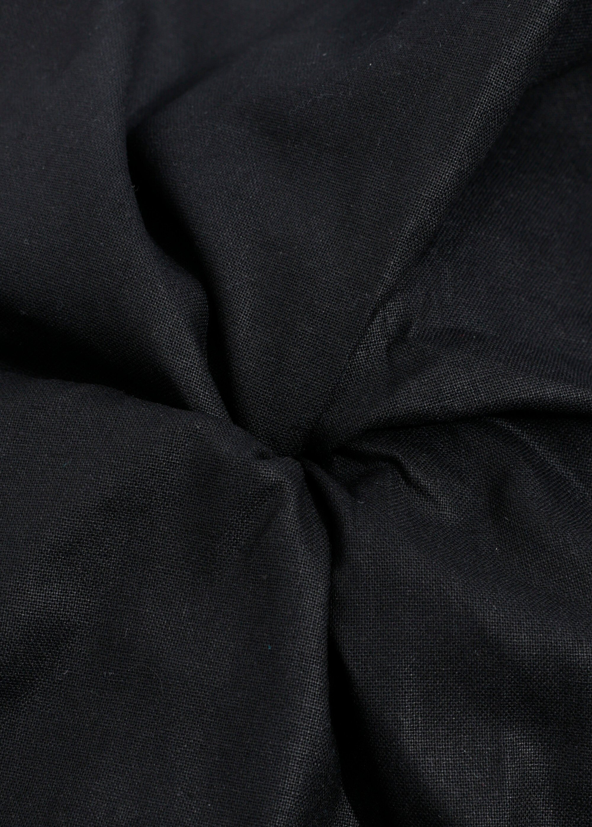 Coupon tissu polyvalent uni 4N 50 x 50cm NOIR COT43917 FA1