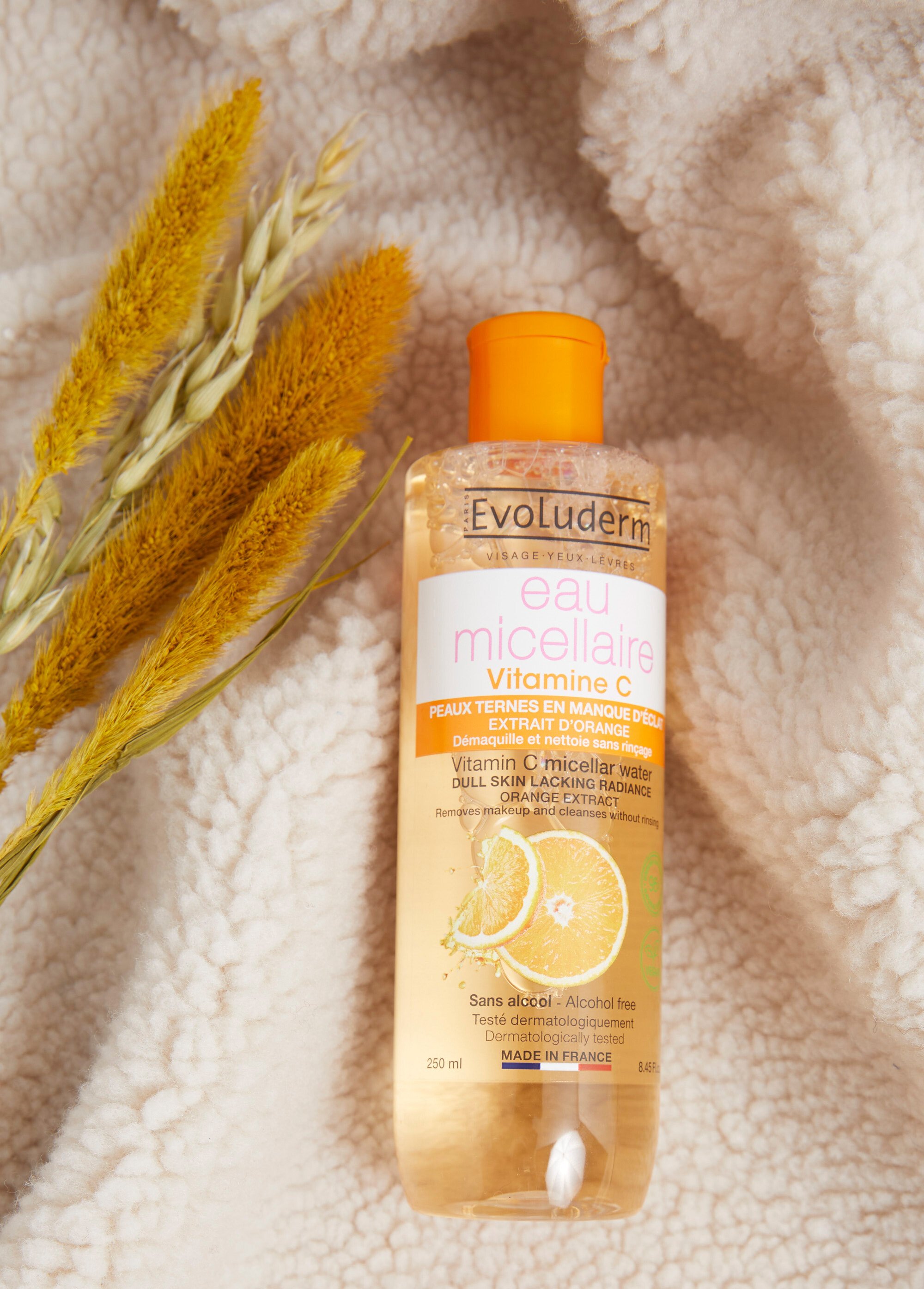 Eau micellaire démaquillante Vitamine C Jaune EVO-23032 SI1