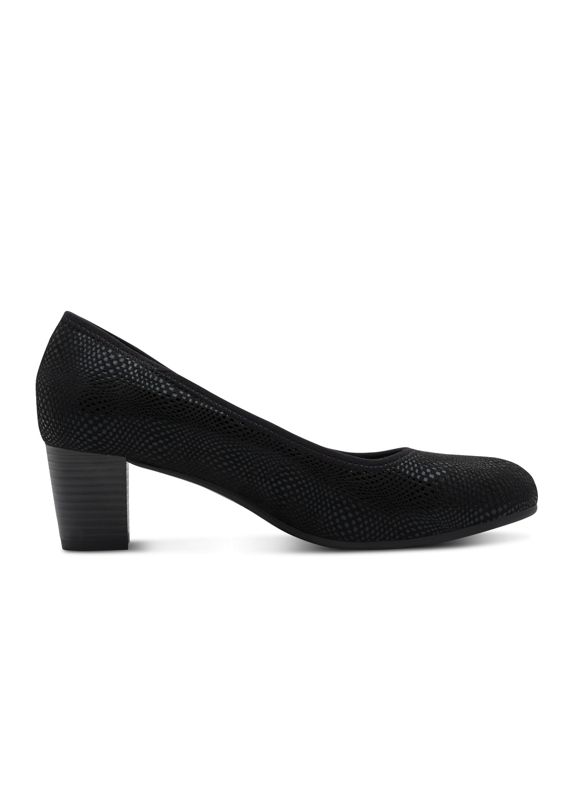 Escarpins texturés, semelle antidérapante Femme Noir JAN82247642 DR1