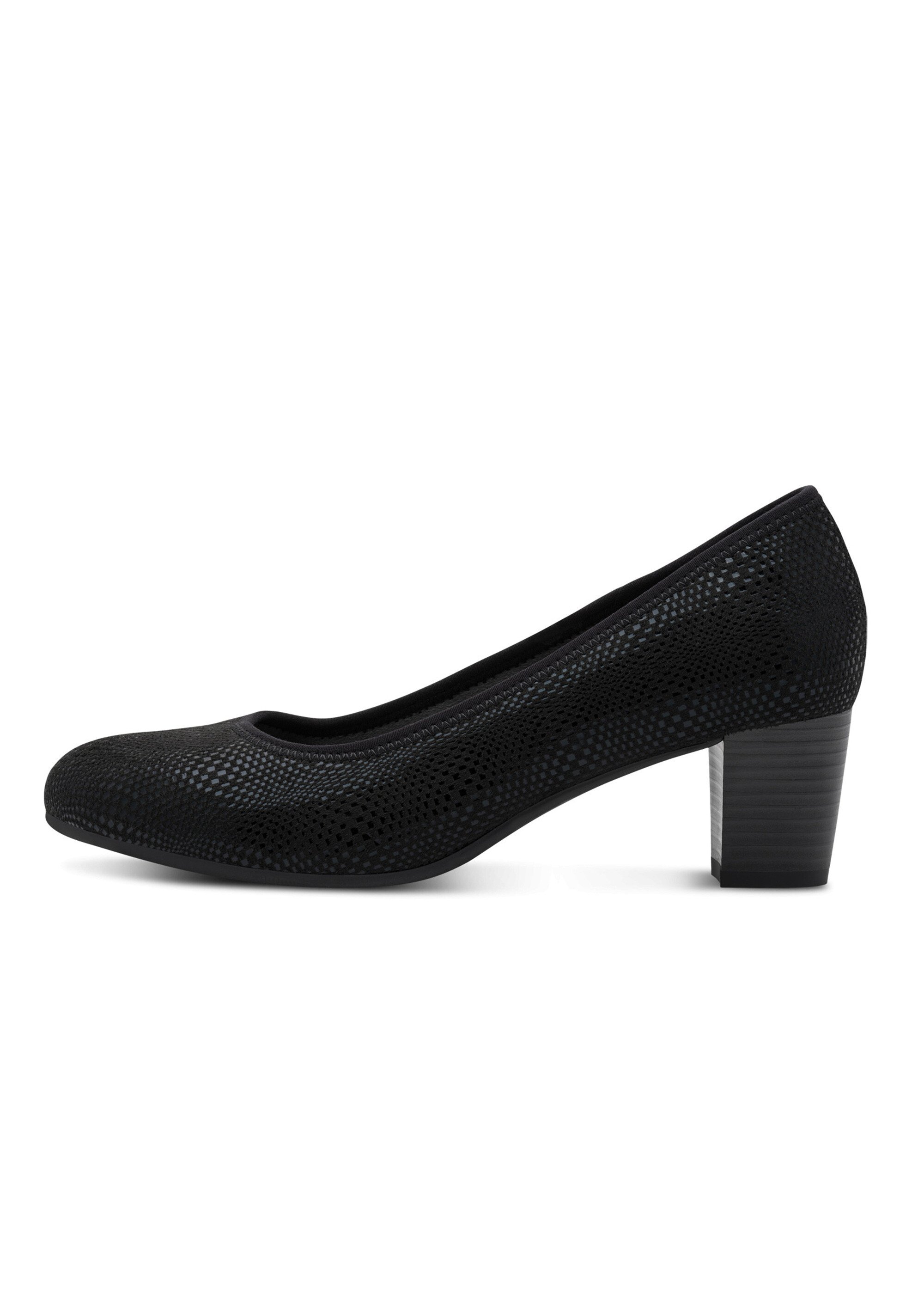 Escarpins texturés, semelle antidérapante Femme Noir JAN82247642 GA1