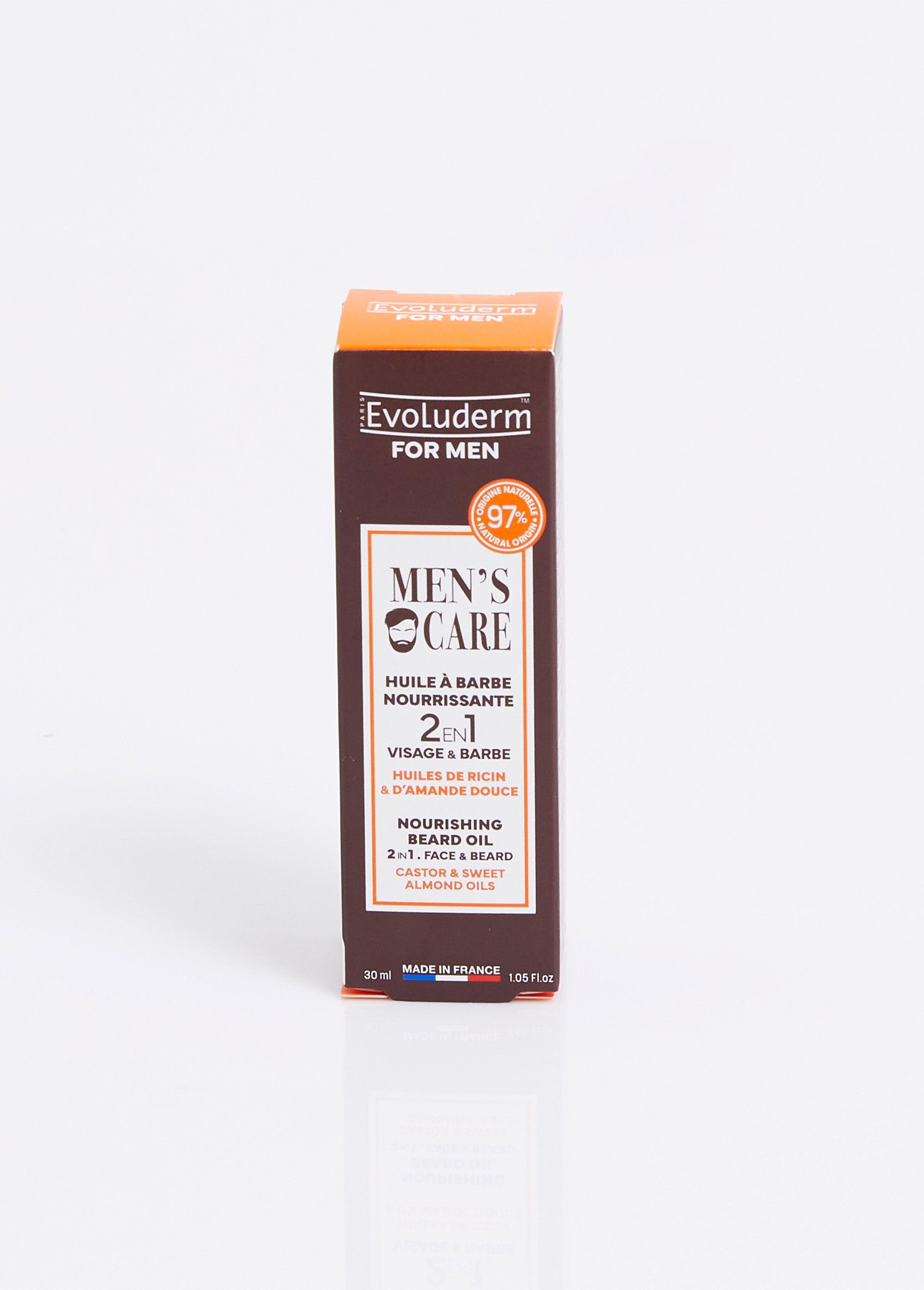 Huile à barbe nourrissante pour homme