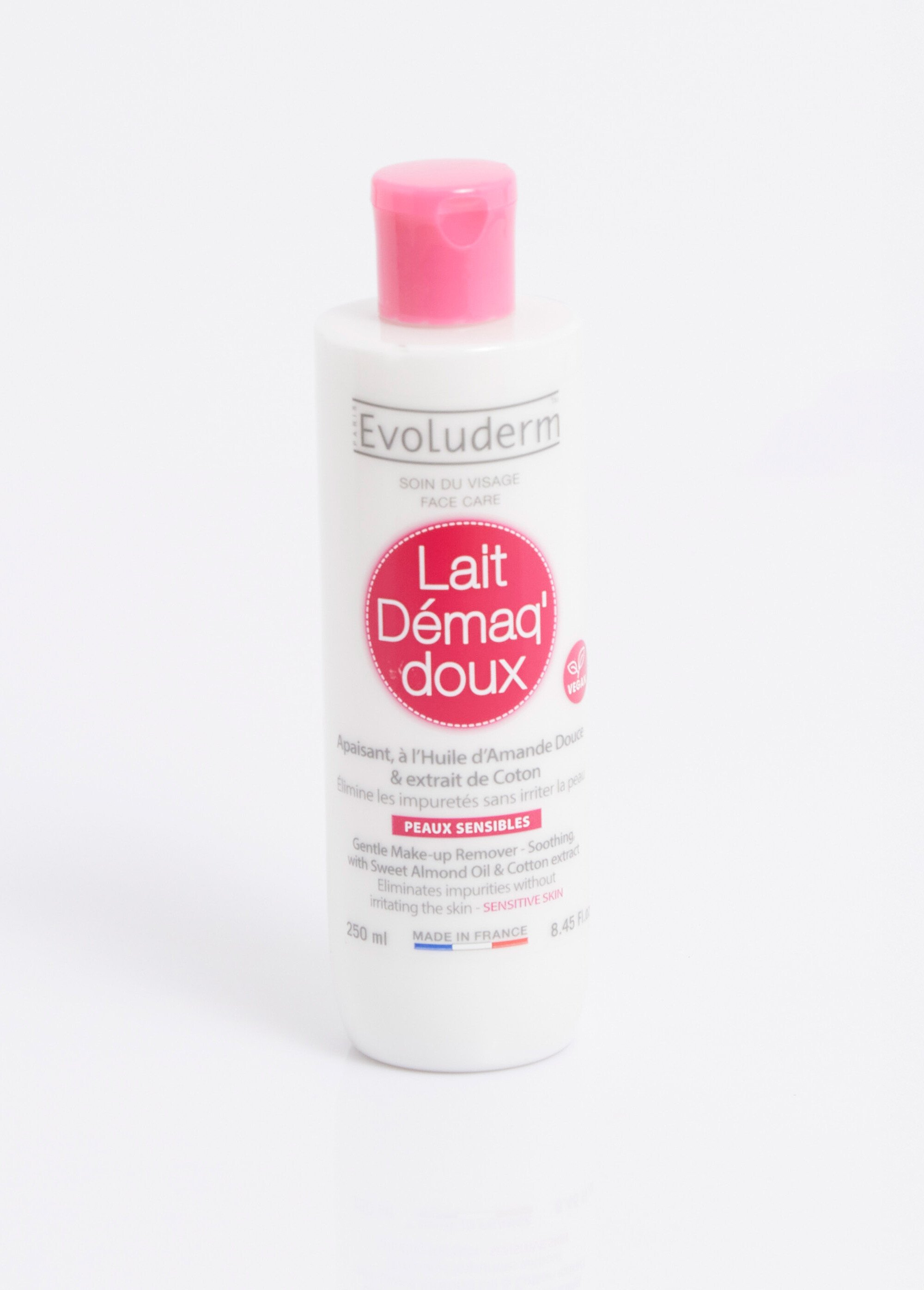 Lait Démaquillant doux apaisant vegan Blanc EVO-16296 FA1