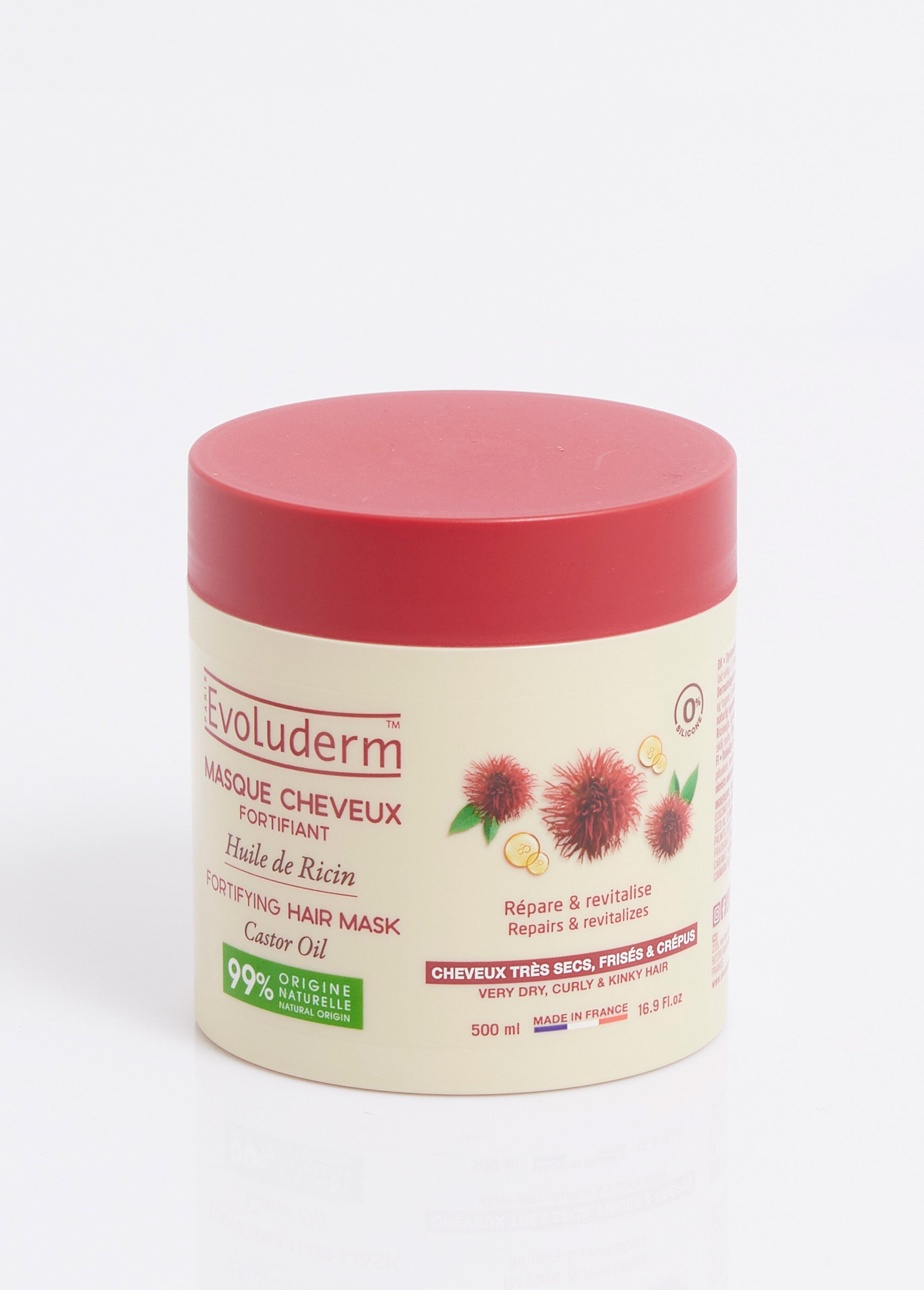 Masque cheveux secs huile de Ricin 500ml