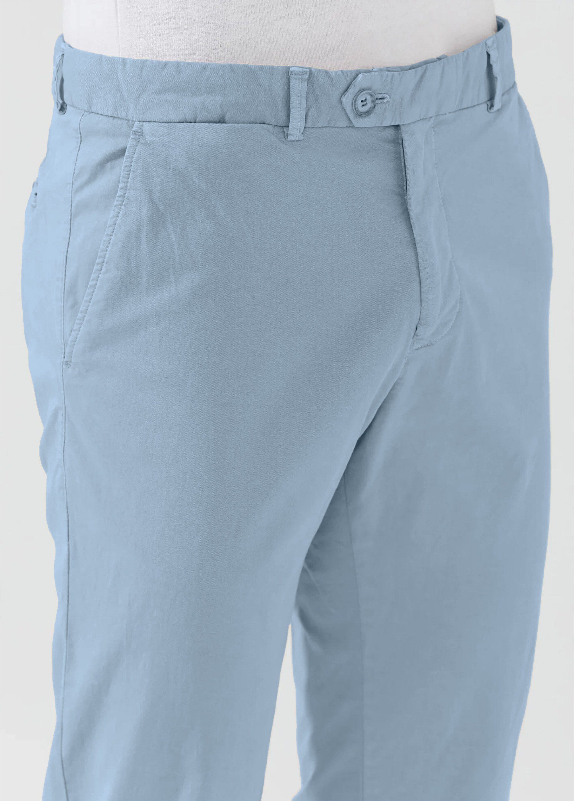 Pantalon chino en toile poches italiennes