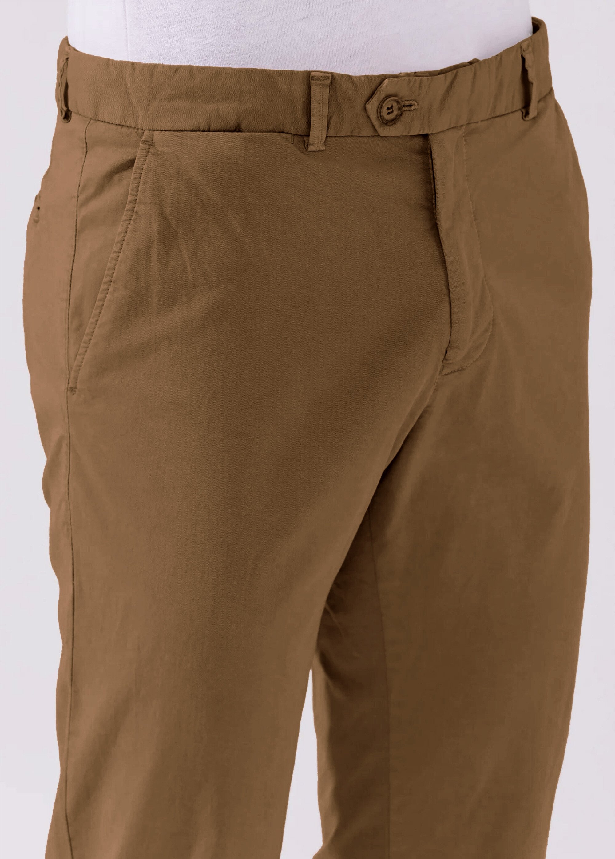 Pantalon chino en toile poches italiennes