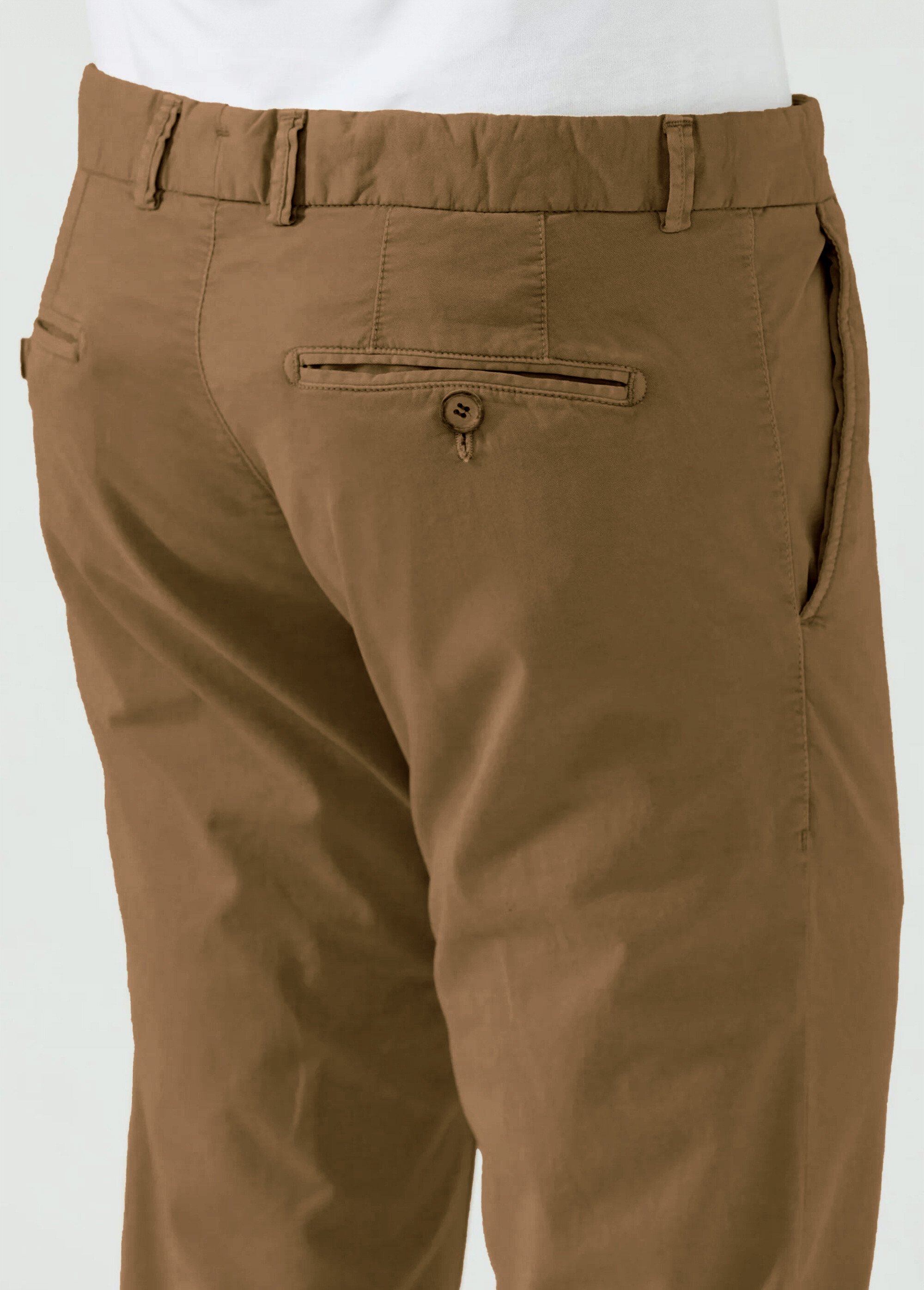 Pantalon chino en toile poches italiennes