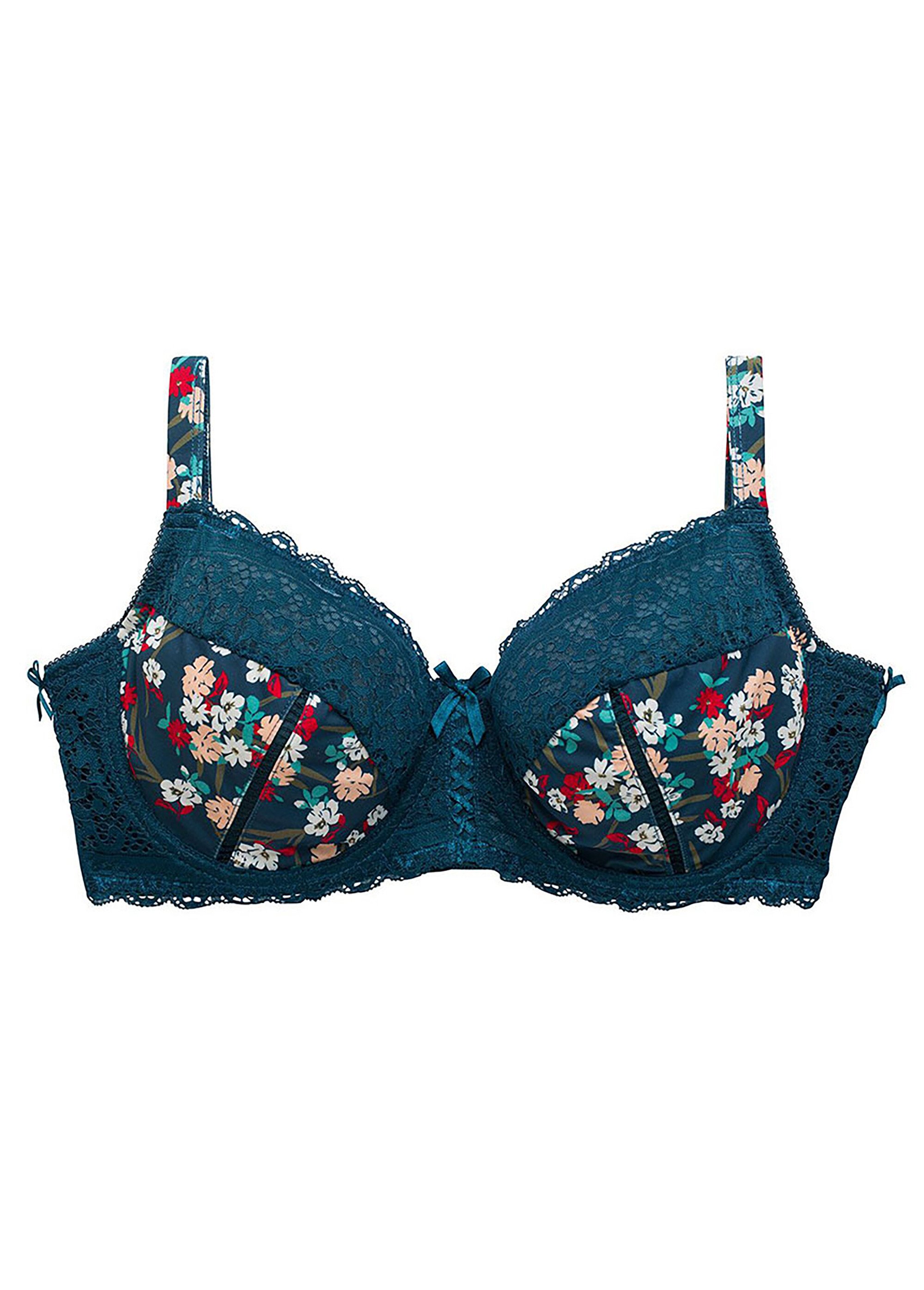 Soutien-gorge avec armatures Femme Grande Taille Bleu WELENA DE1
