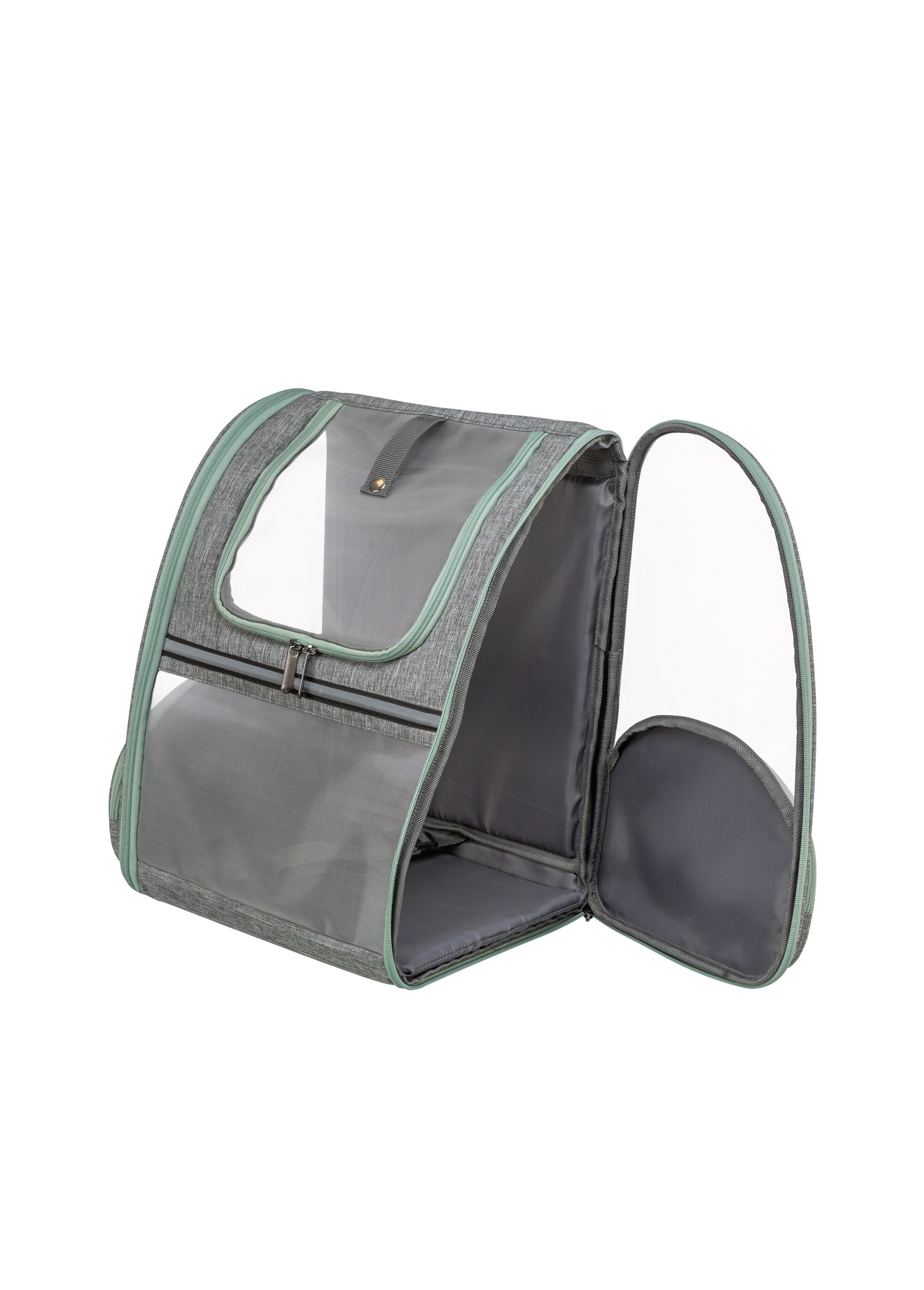 Sac à dos de transport animaux CHLOE GRIS TRX-28823 DE1